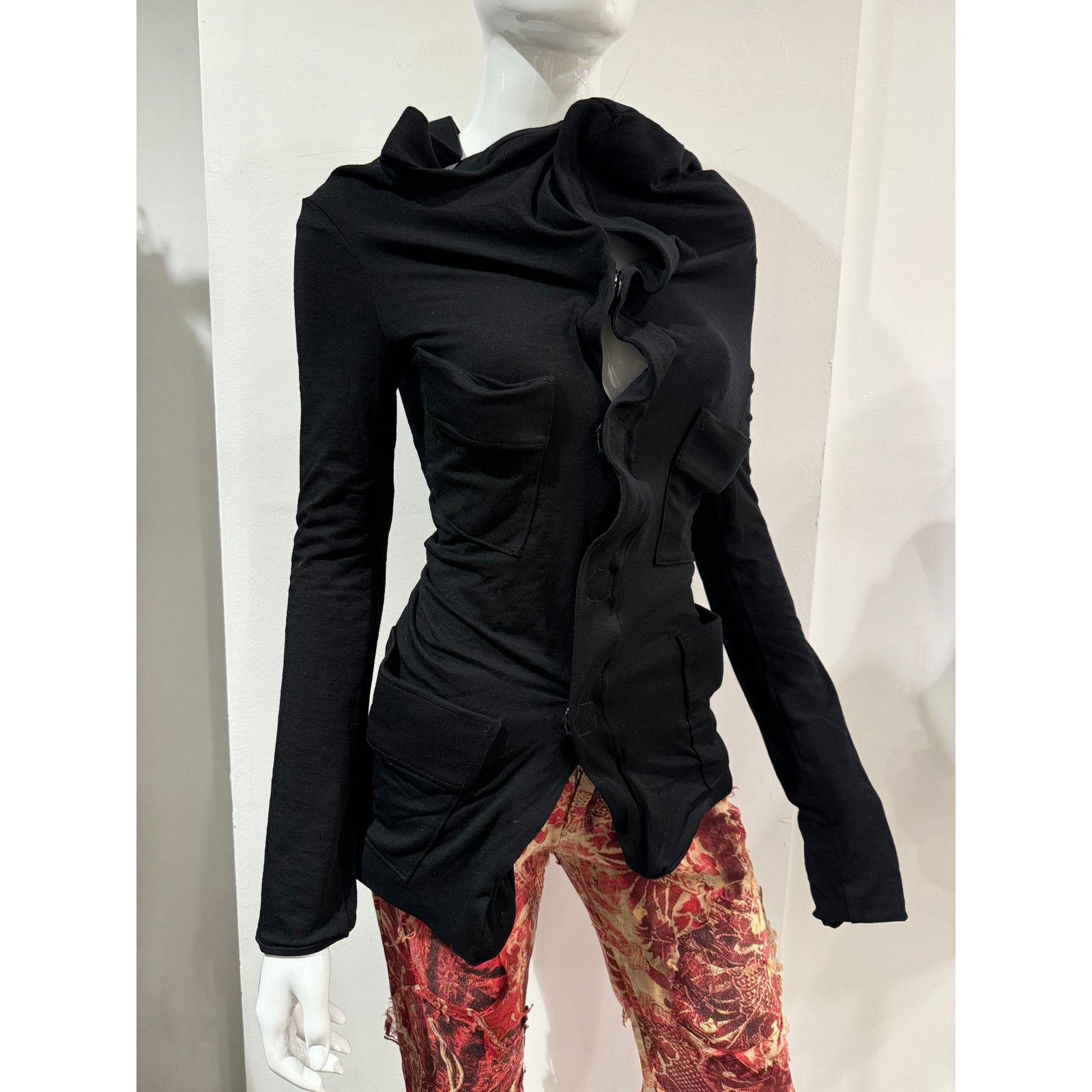 Junya Watanabe F/W2008 Junya Watanabe Comme des Garçons Wool Evening Jacket Size US S / EU 44-46 / 1 - 6 Thumbnail