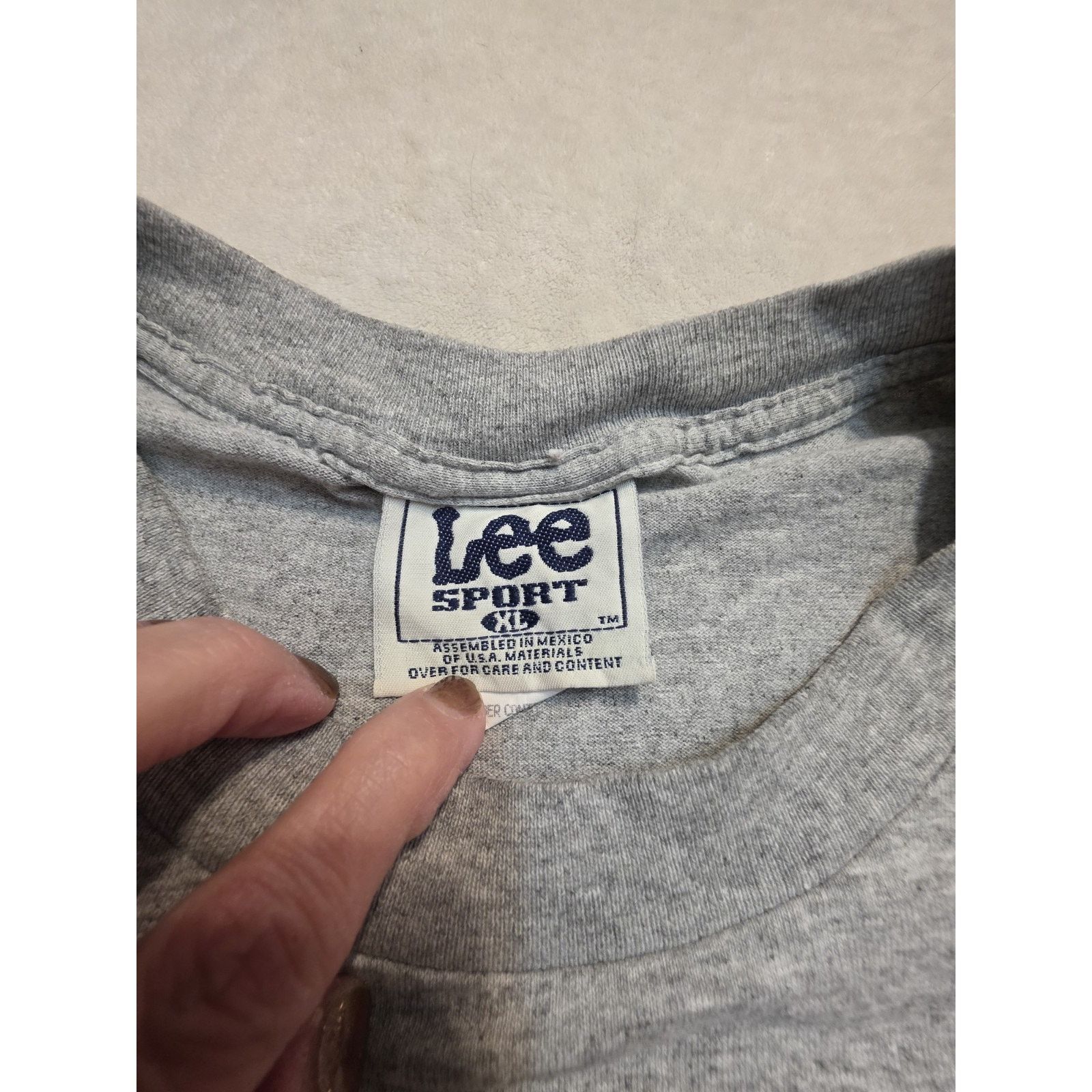 Lee Jacksonville Jaguars Lee Sport Vintage 1997 Grey Men's xl Size US XL / EU 56 / 4 - 5 Thumbnail