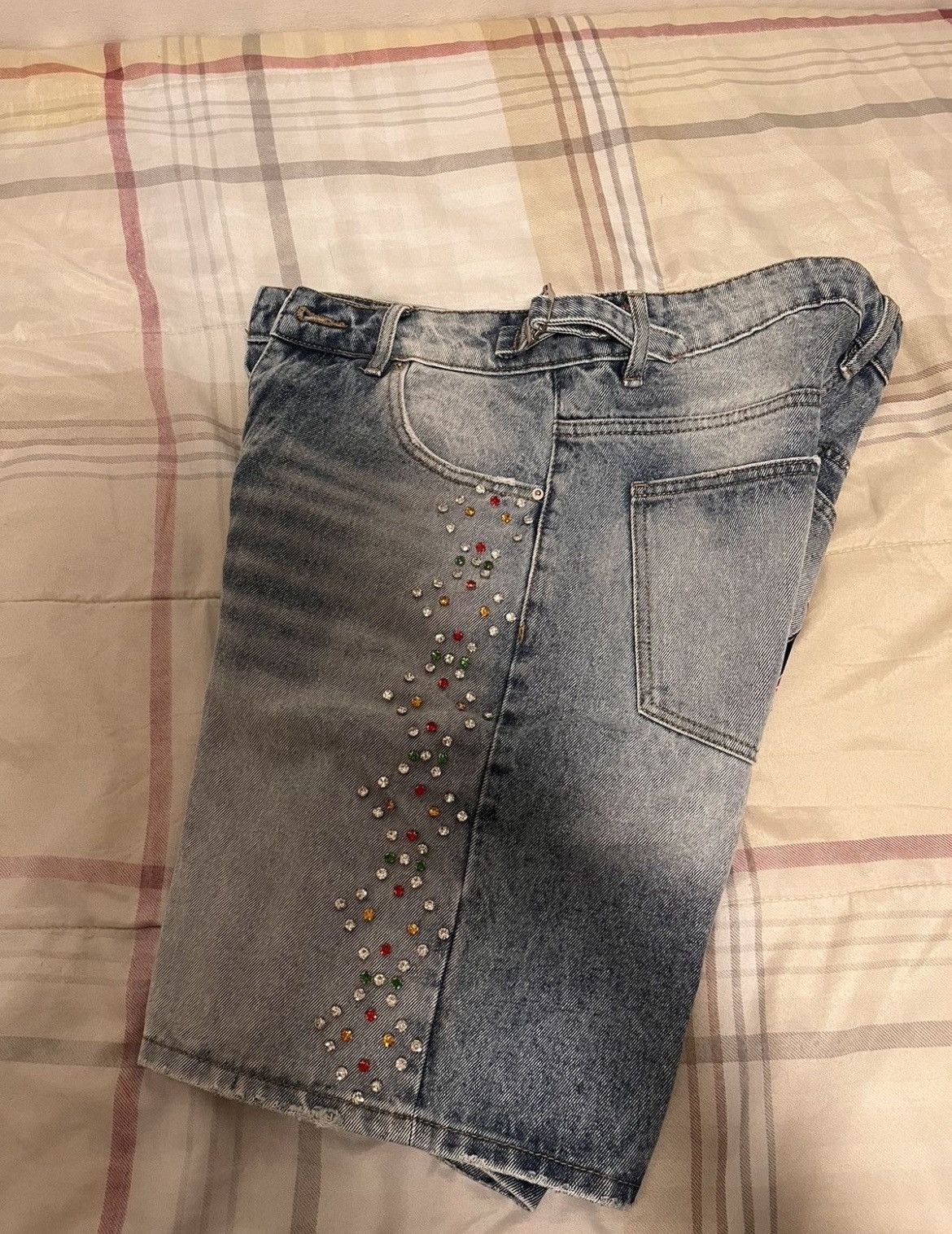 HMDD HMDD H-STAR CRYSTAL JORTS Size Large Size US 36 / EU 52 - 7 Thumbnail