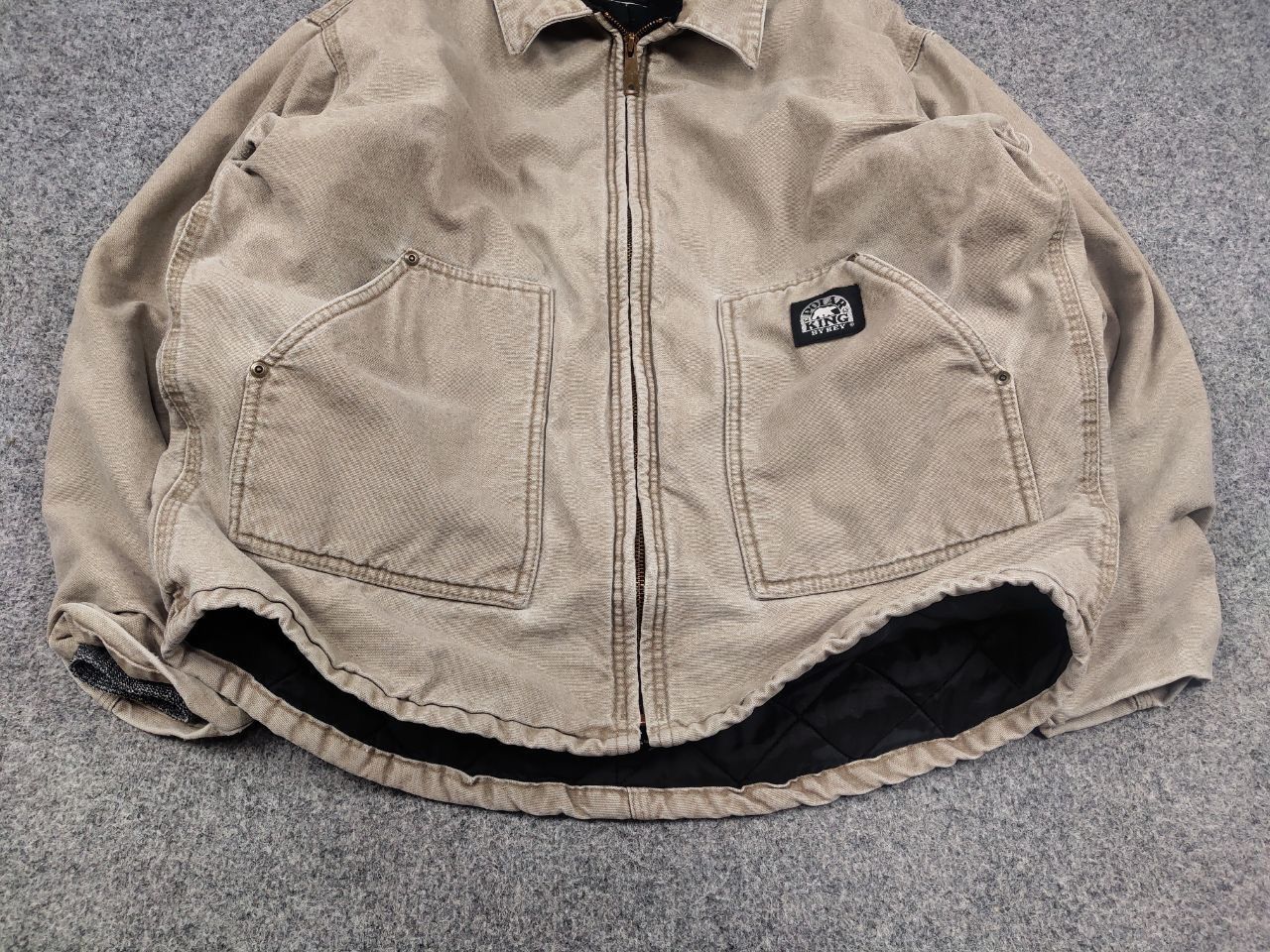 Carhartt Vintage 90's USA Polar King key Jacket detroit carhartt Syle Size US L / EU 52-54 / 3 - 5 Thumbnail