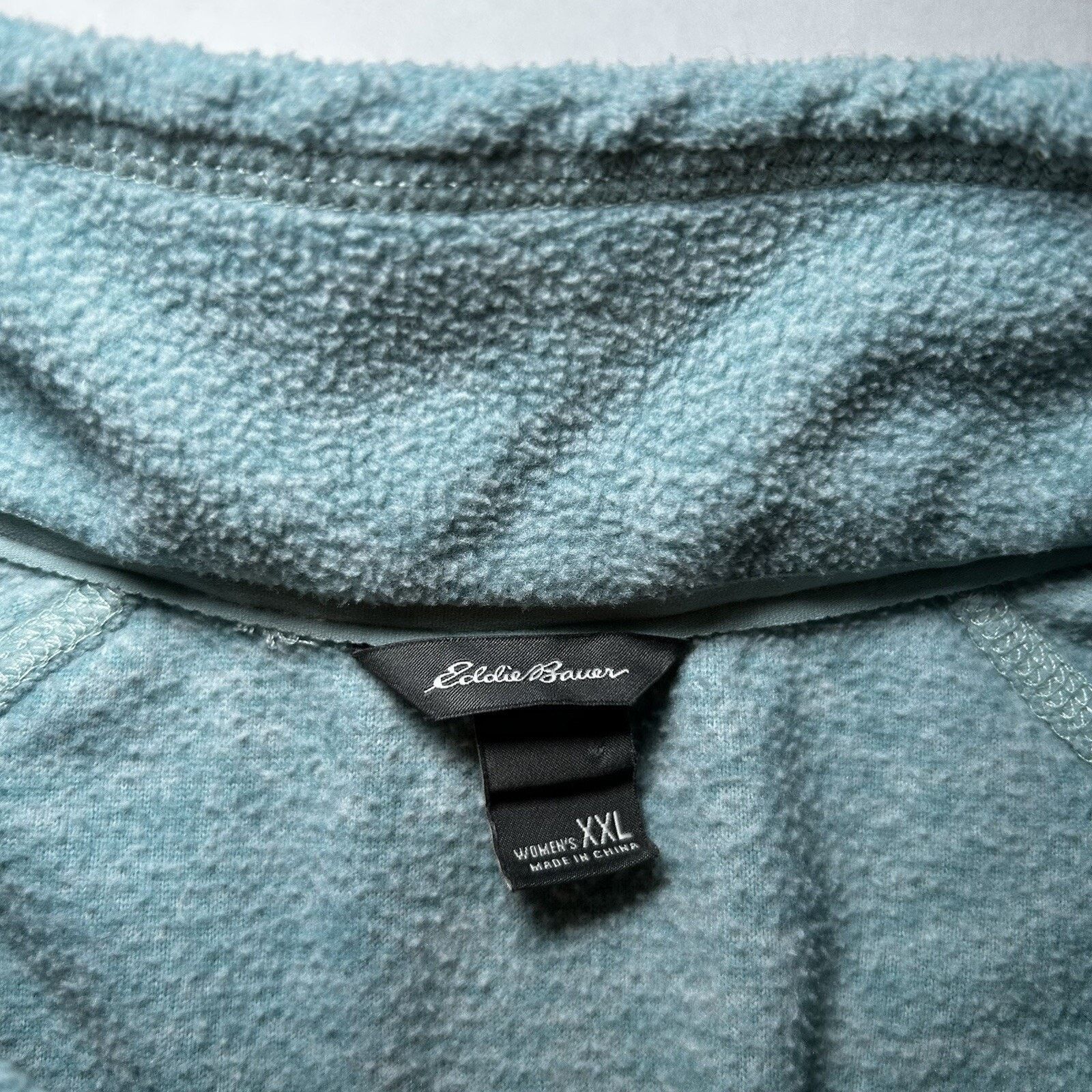 Eddie Bauer Women XXL Eddie Bauer Fleece 1/2 Zip Pullover Jacket SeaFoam Size XXL / US 16-18 / IT 52-54 - 3 Thumbnail
