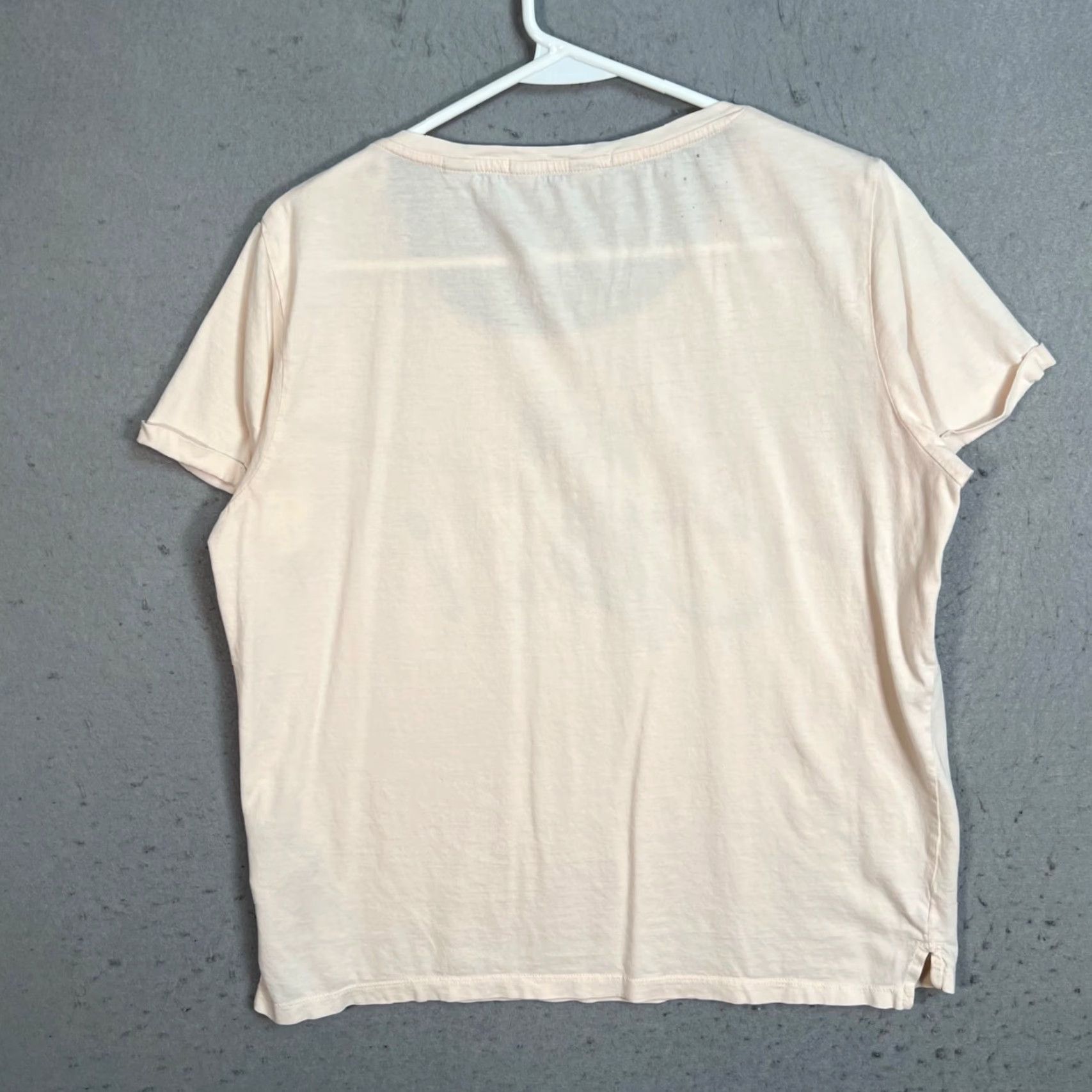 Scotch & Soda SCOTCH & SODA Girls From Paris T-Shirt Beige Adult Womens Small Petite 100% Cotton Size S / US 4 / IT 40 - 2 Thumbnail