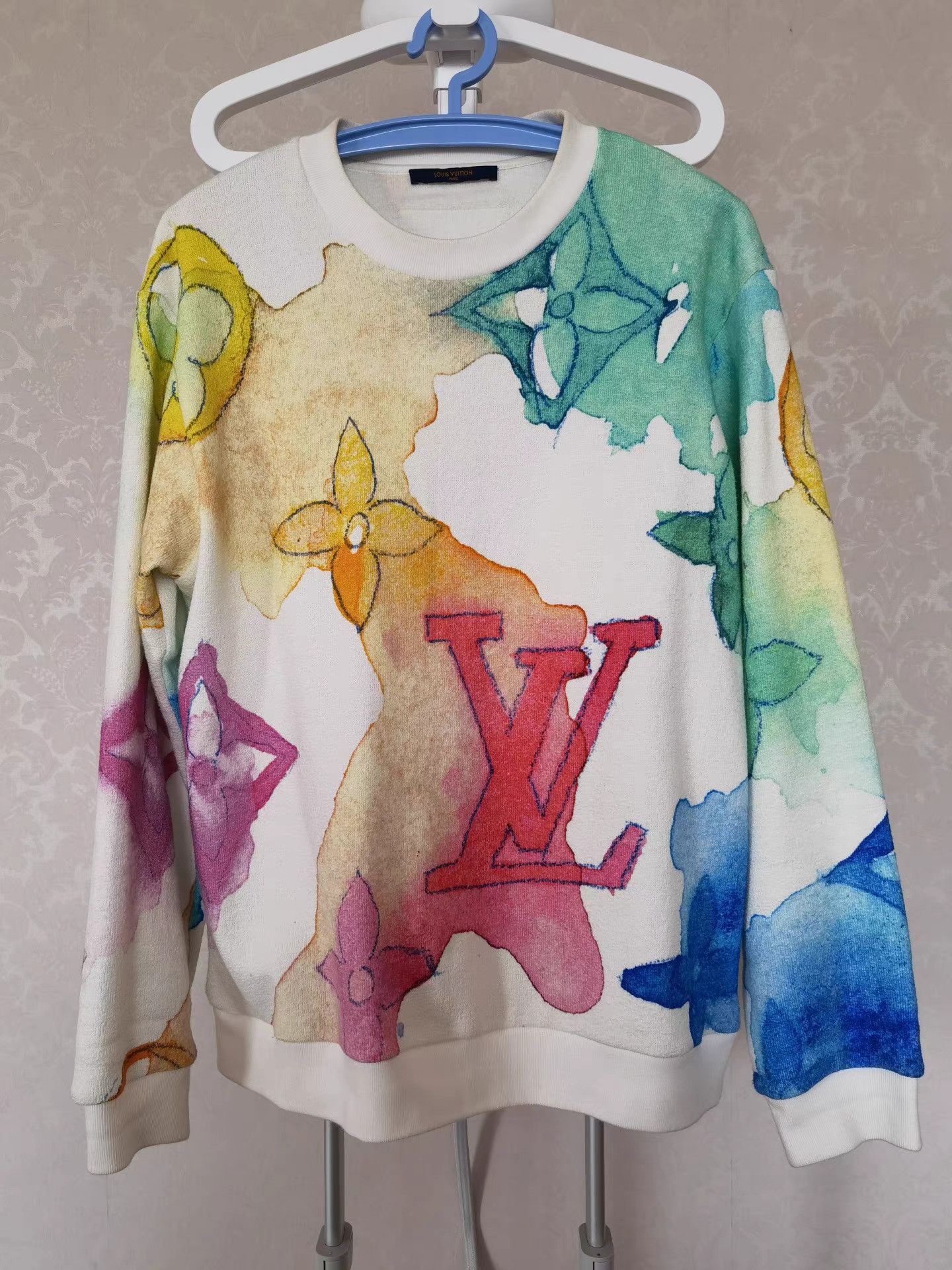 Louis Vuitton LV Ink Monogram Sweatshirt K17 Size US XL / EU 56 / 4 - 1 Thumbnail