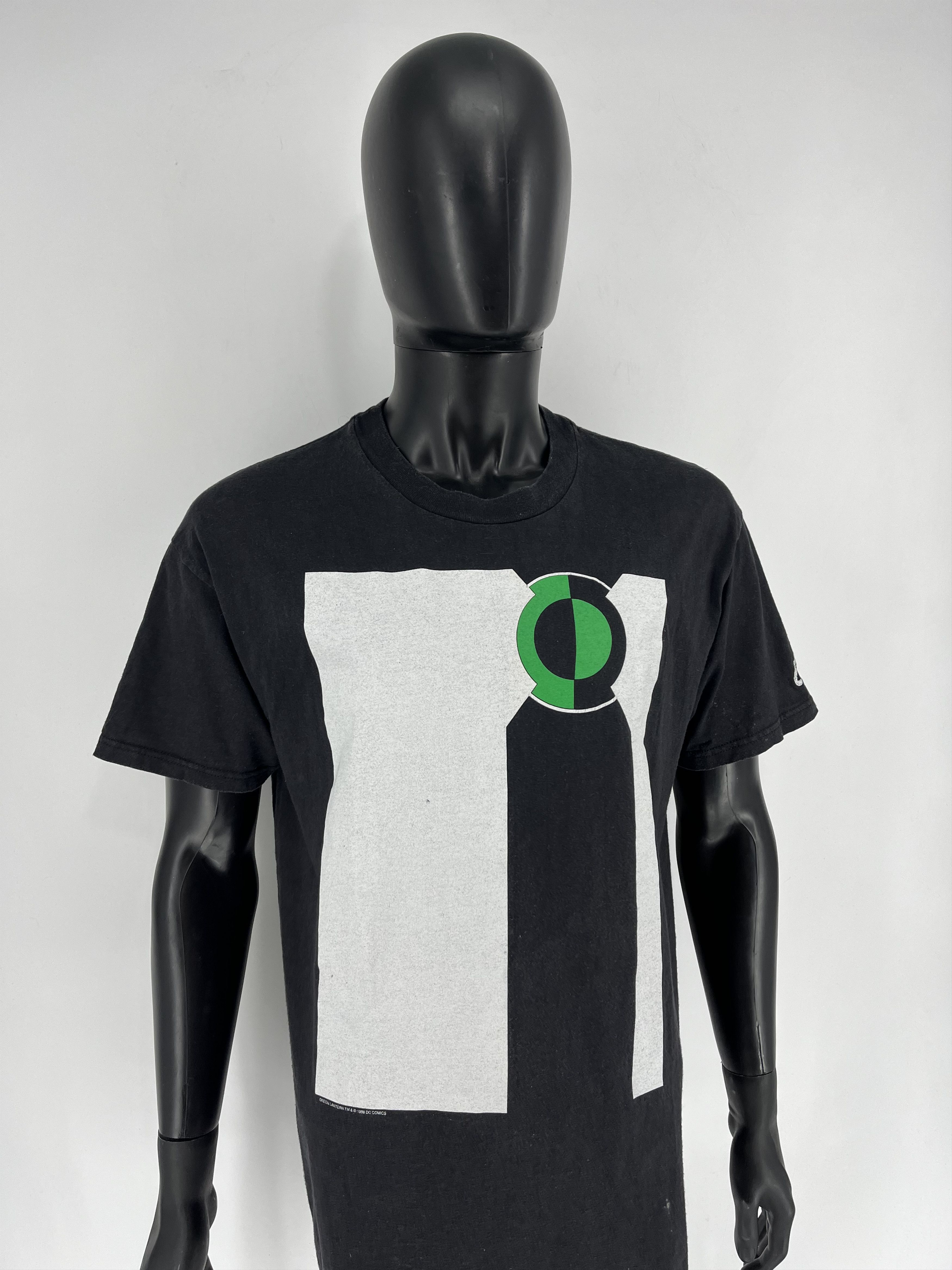 DC Comics Vintage Green Lantern Logo Shirt 1998 Size US L / EU 52-54 / 3 - 3 Thumbnail