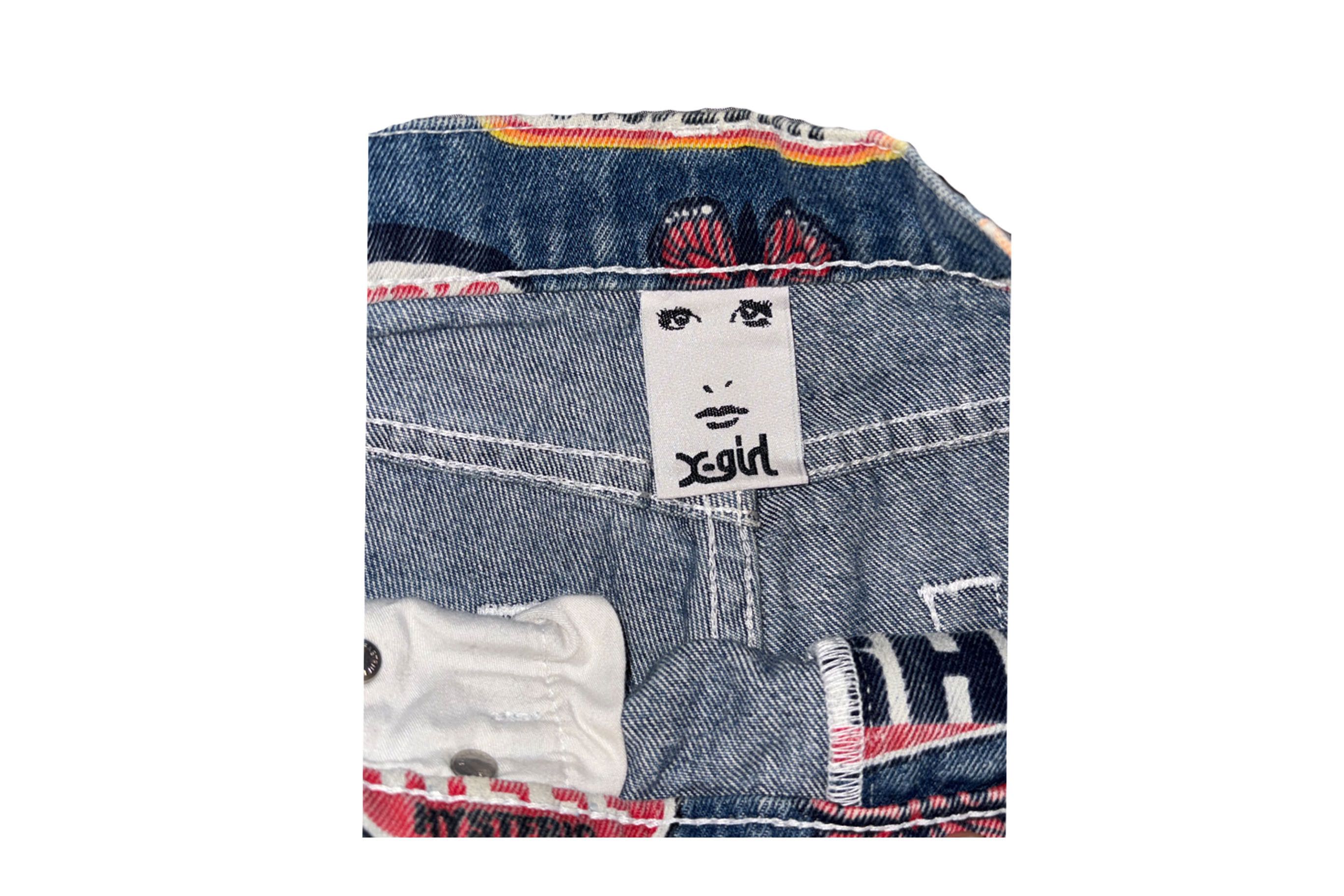 Hysteric Glamour Hysteric Glamour collab X-GIRL Monogram Jean Size 26" / US 2 / IT 38 - 5 Thumbnail