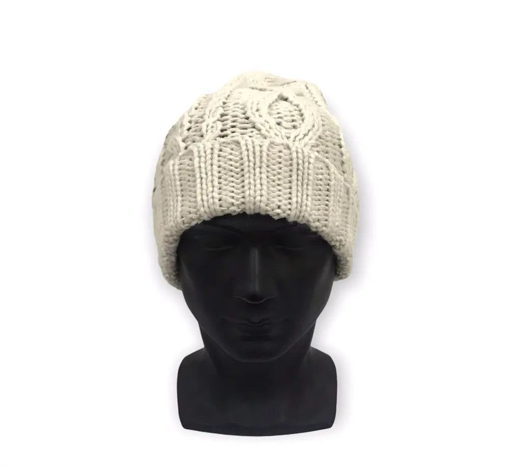 Japanese Brand × Vintage Japanese Brand Knit Bobble Beanie Hat Size ONE SIZE - 2 Thumbnail