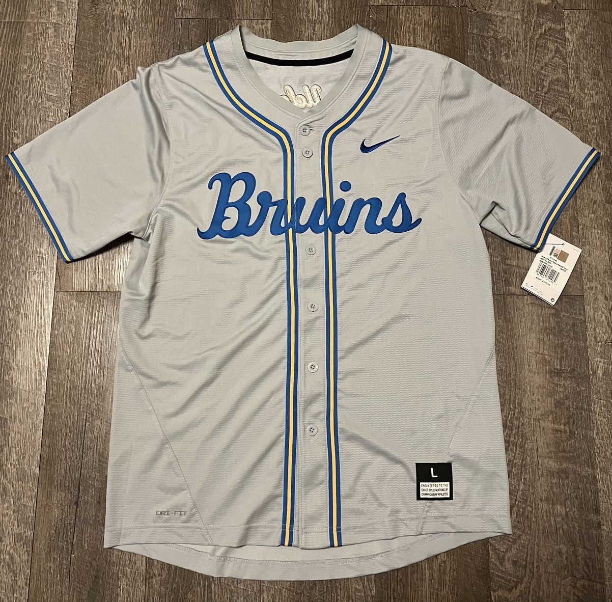 NCAA × Nike NIKE UCLA Baseball Jersey Size Large Size US L / EU 52-54 / 3 - 1 Thumbnail