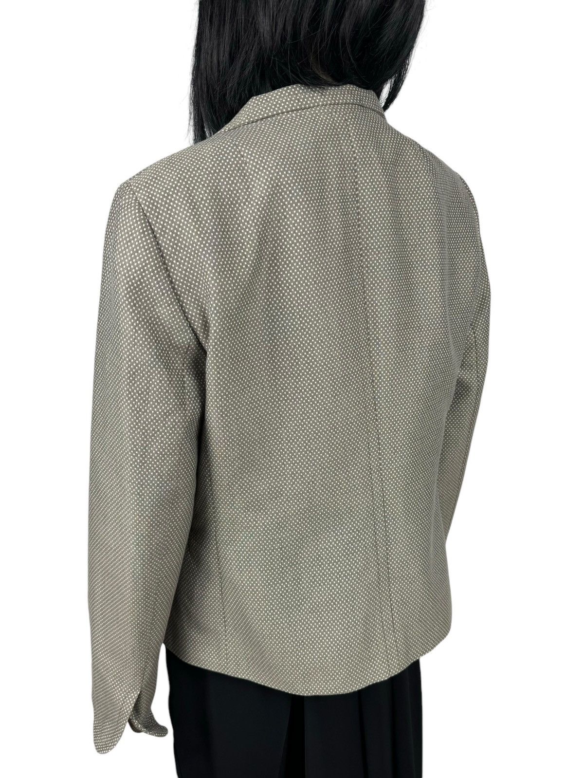 Akris Akris Punto Polka Dot Blazer Jacket size US12 Size XL / US 12-14 / IT 48-50 - 8 Thumbnail