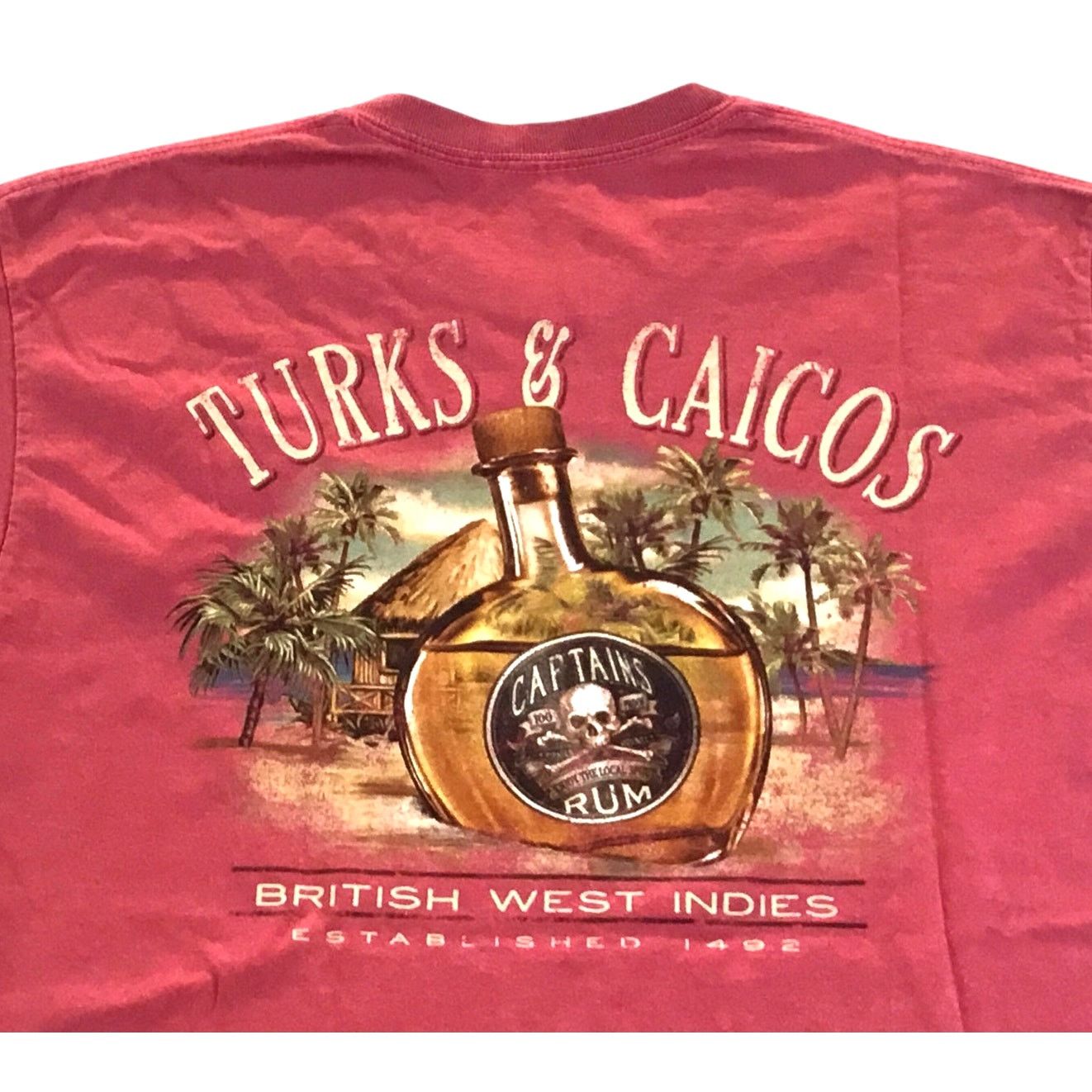Other Blue 84 T-Shirt Turks & Caicos British West Indies Medium Size US M / EU 48-50 / 2 - 4 Thumbnail