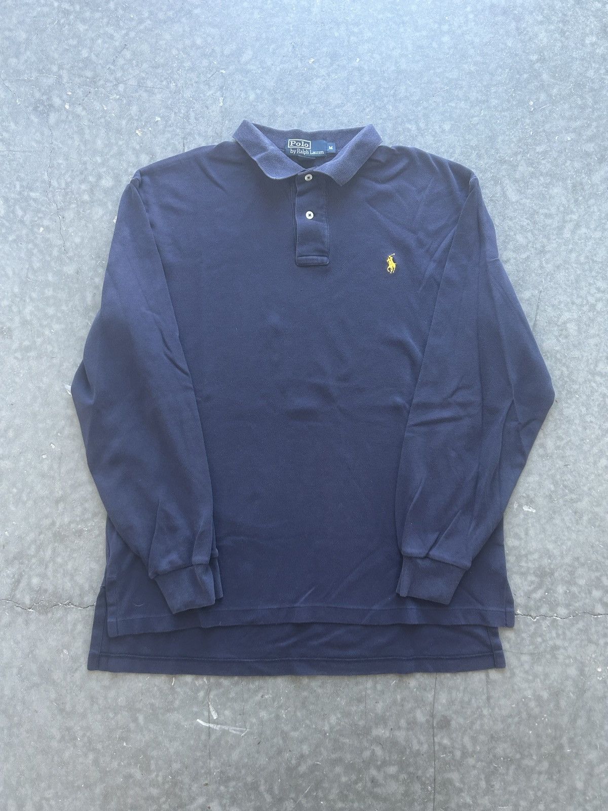 Polo Ralph Lauren × Vintage Vintage Y2K Polo Ralph Lauren Longsleeve Polo Shirt Size US M / EU 48-50 / 2 - 1 Thumbnail