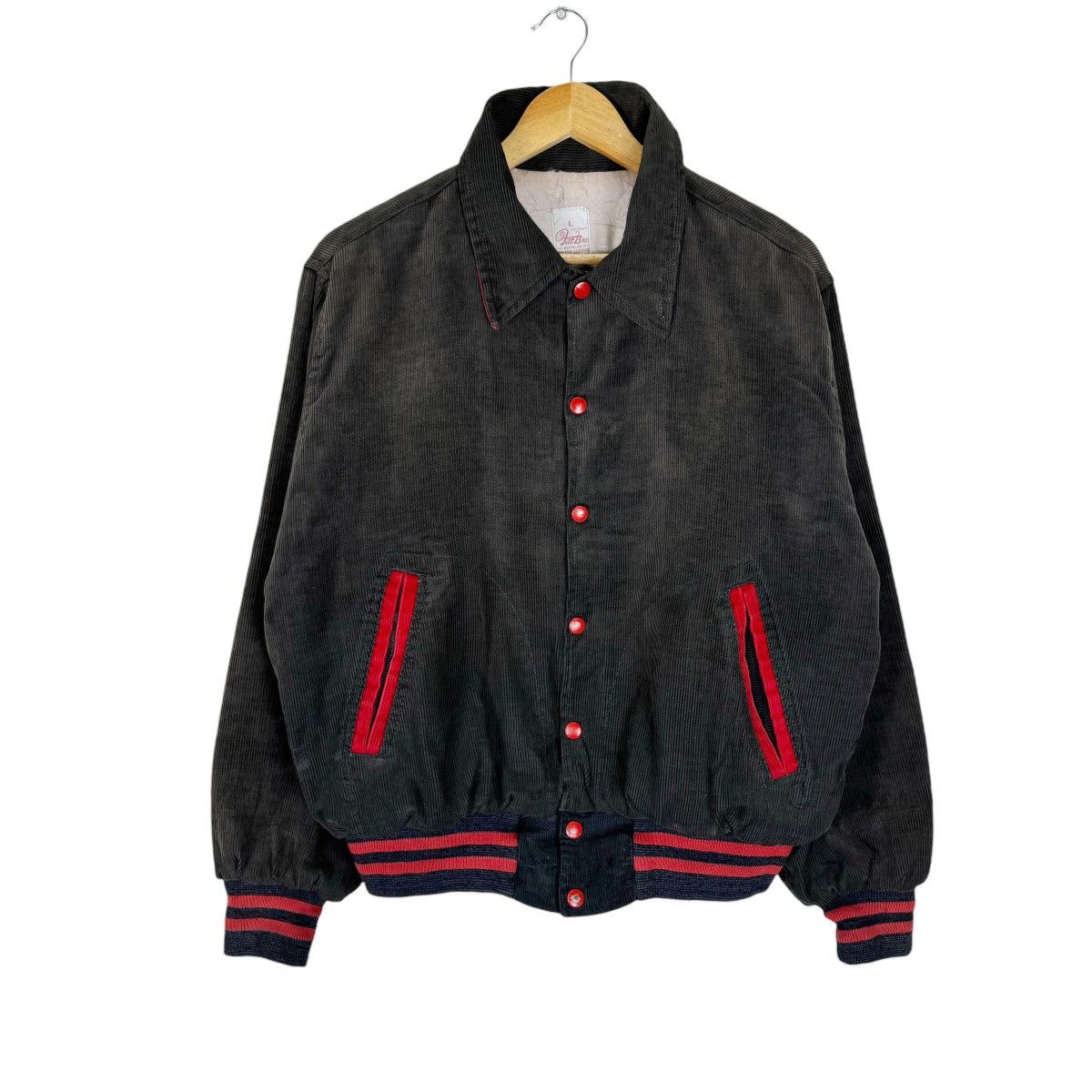 Vintage ☀️60s FITT BROS CORDUROY VARSITY JACKET Size US M / EU 48-50 / 2 - 2 Thumbnail