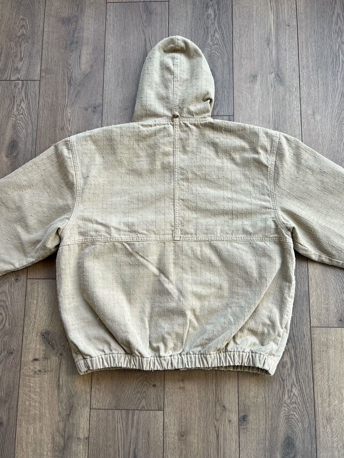 Stussy Stussy Canvas Needlepunch Work Jacket “Khaki” XL Size US XL / EU 56 / 4 - 8 Thumbnail
