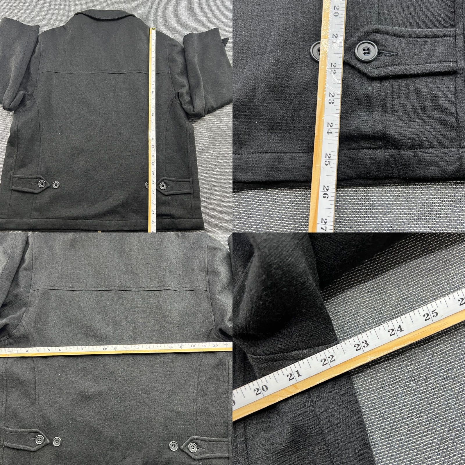 Paul Smith Paul Smith Jacket Mens Medium Wool Blend Black Full Zip PS Bomber Jacket Mens Regular Size M Black Wool Blend Full Zip PS Size US M / EU 48-50 / 2 - 8 Thumbnail