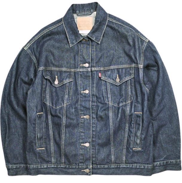 Other Other Levi's Trucker Jacket Cotton Denim Jacket Textile Outerwear A3472-0001 DUTY FREE for USA Size ONE SIZE - 1 Thumbnail