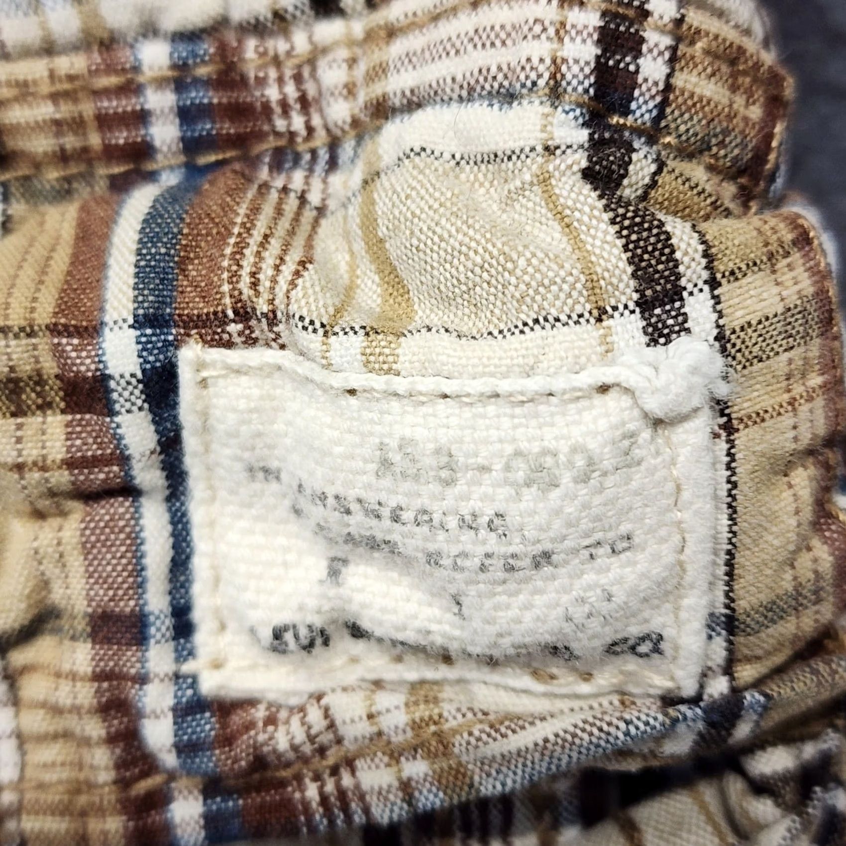 Levi's Levi's Cargo Shorts 40 Plaid Cotton Utility Casual Summer Beige Brown Mens Regular Size US 40 / EU 56 - 7 Thumbnail