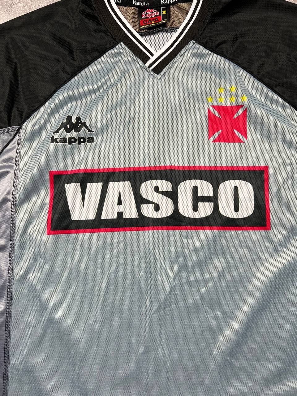 Kappa Vintage Kappa Camisa Vasco Da Gama 1990S RARE Size US M / EU 48-50 / 2 - 6 Thumbnail