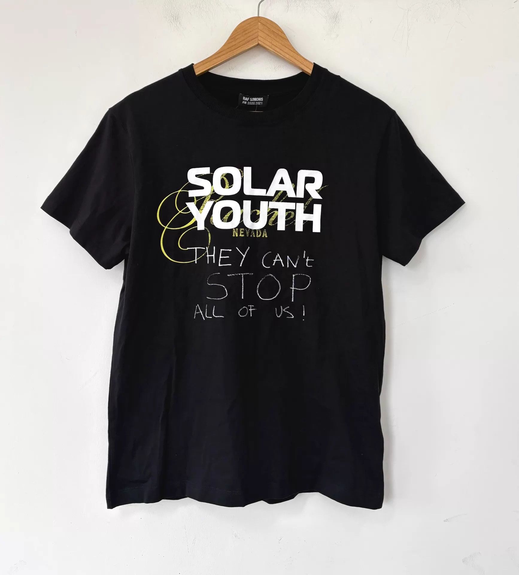 Raf Simons Raf Simons 20aw crew Solar Youth print short-sleeve S tee Size US S / EU 44-46 / 1 - 1 Thumbnail