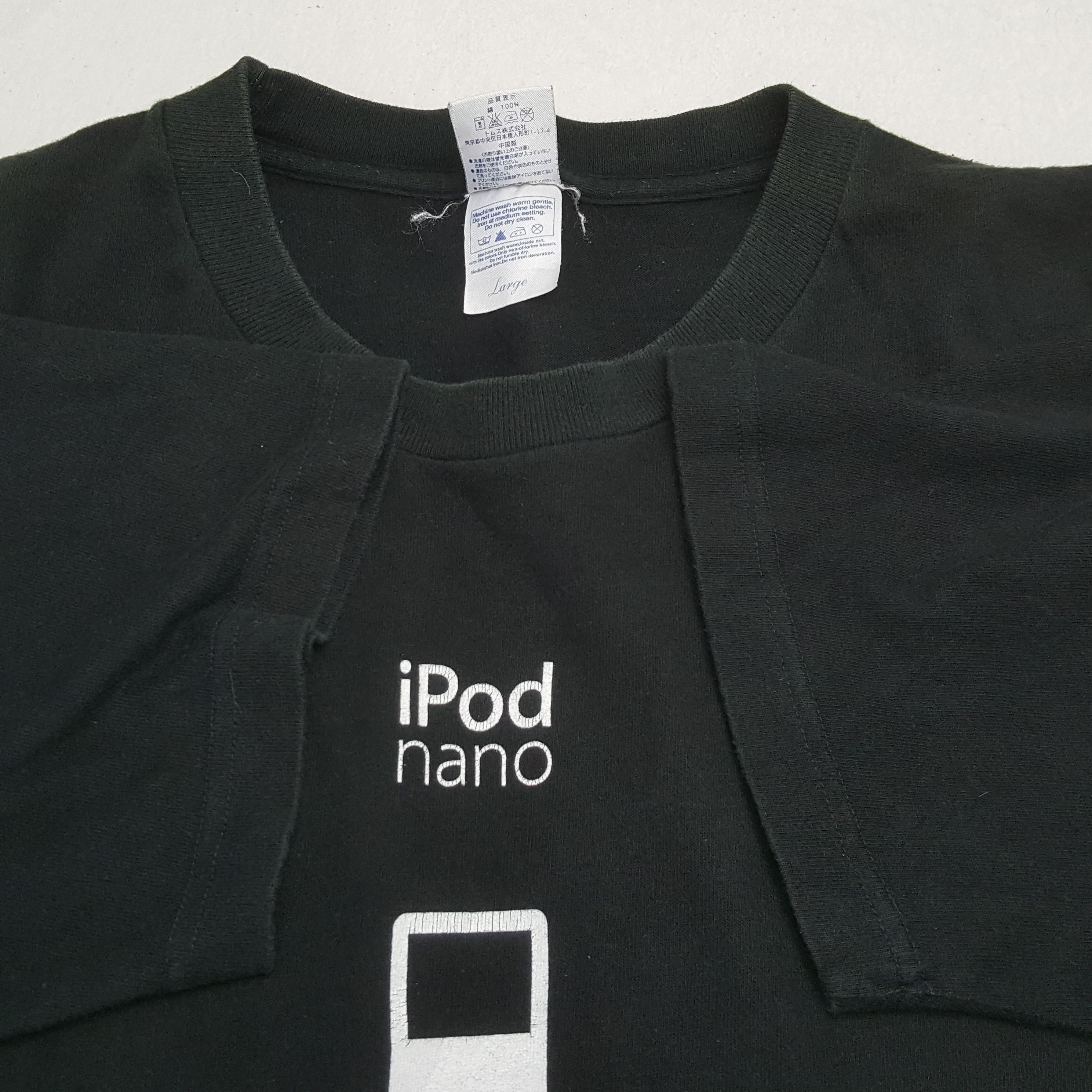 Apple IPOD NANO APPLE Promo Style Tshirt Size US L / EU 52-54 / 3 - 6 Thumbnail