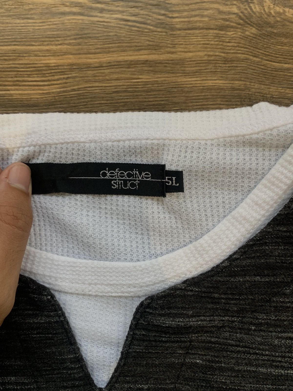 Japanese Brand 2000s japanese archive defective struct y2k longsleeve tee Size US XXL / EU 58 / 5 - 3 Thumbnail