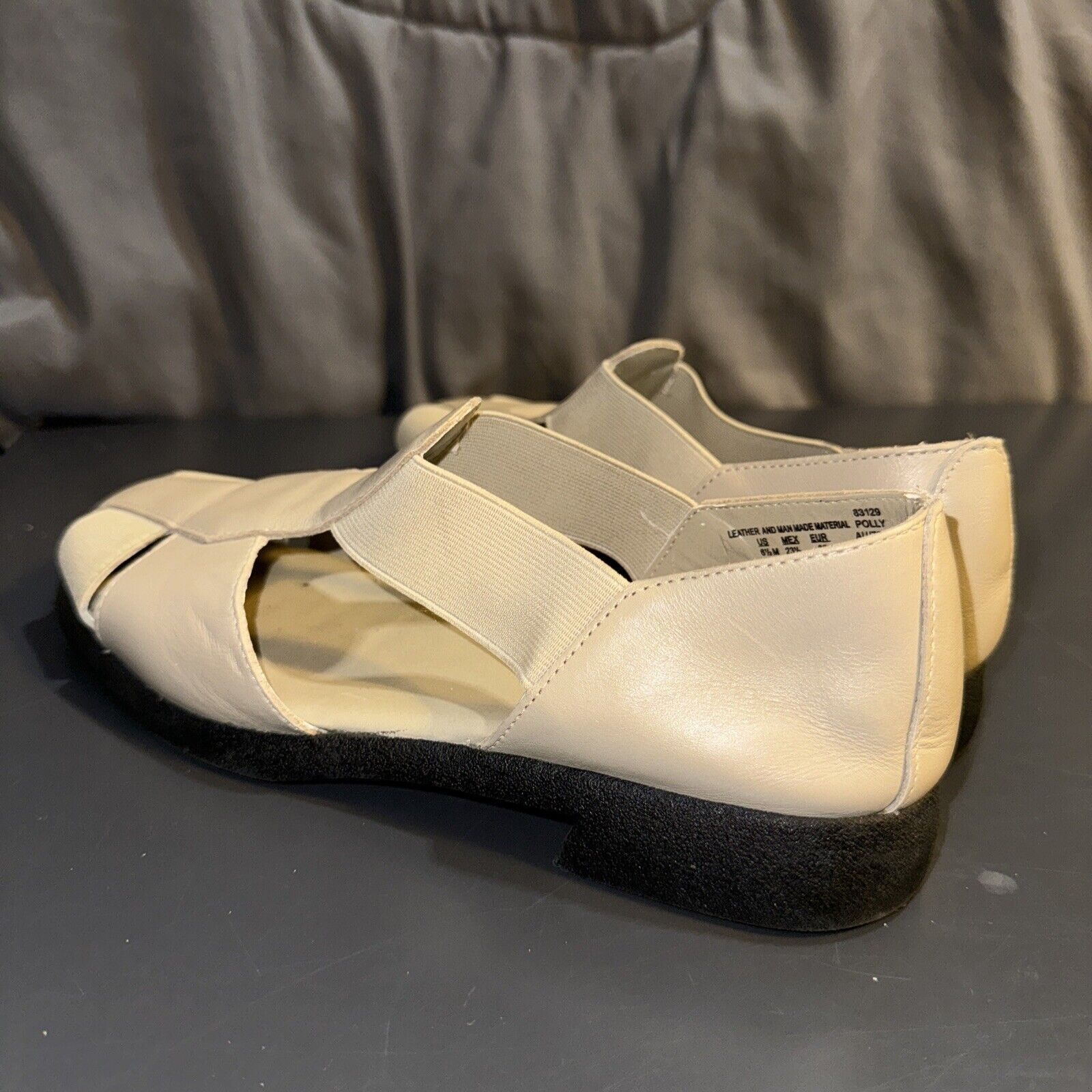 Covington Covington Women’s 6.5 Sandal Polly 83129 Strappy Beige Rubbe Size US 6.5 / IT 36.5 - 14 Thumbnail