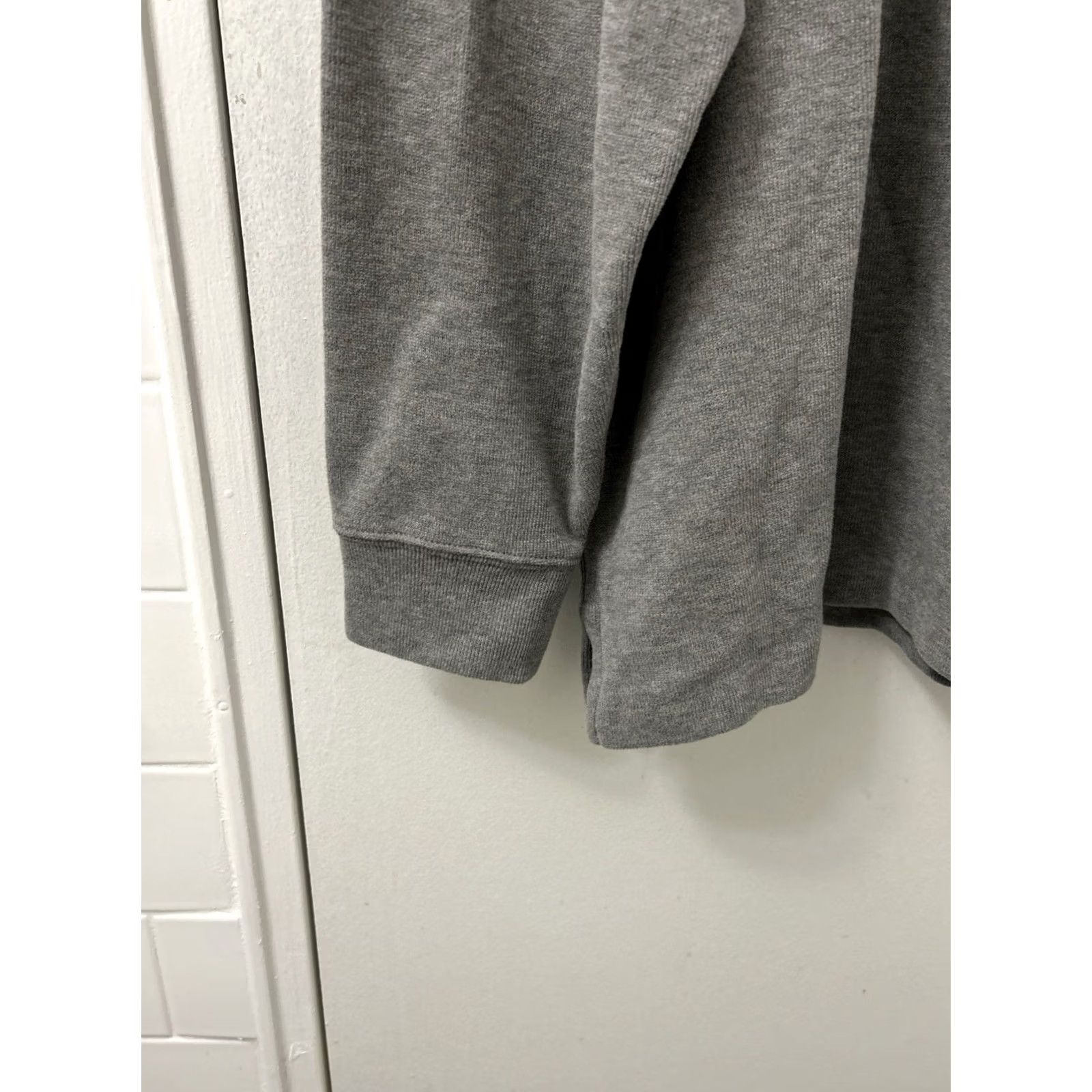 Polo Ralph Lauren VINTAGE Polo Ralph Lauren 1/4 Zip Mens Sweatshirt Pullover Logo Gray 2XL Long Sleeve Size US XXL / EU 58 / 5 - 6 Thumbnail