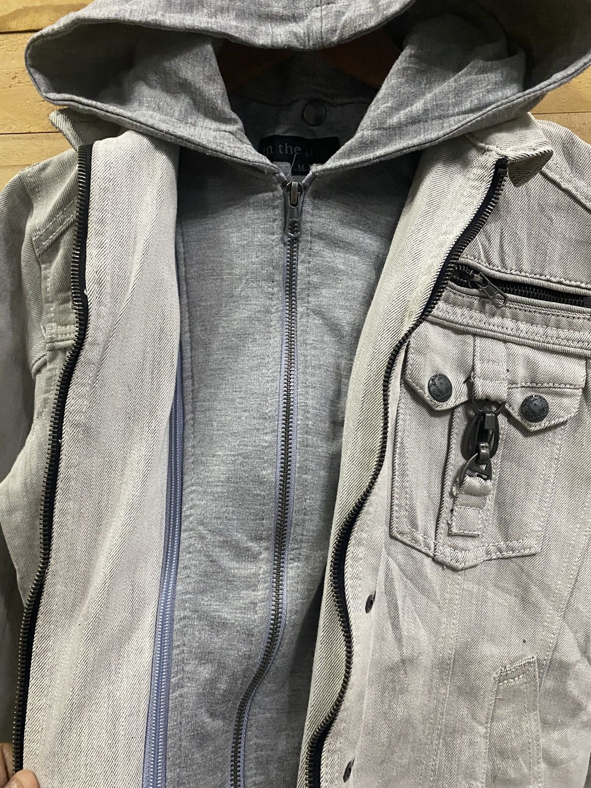 In The Attic In The Attic japanese brand punk hoodie jacket size S Size US S / EU 44-46 / 1 - 11 Thumbnail