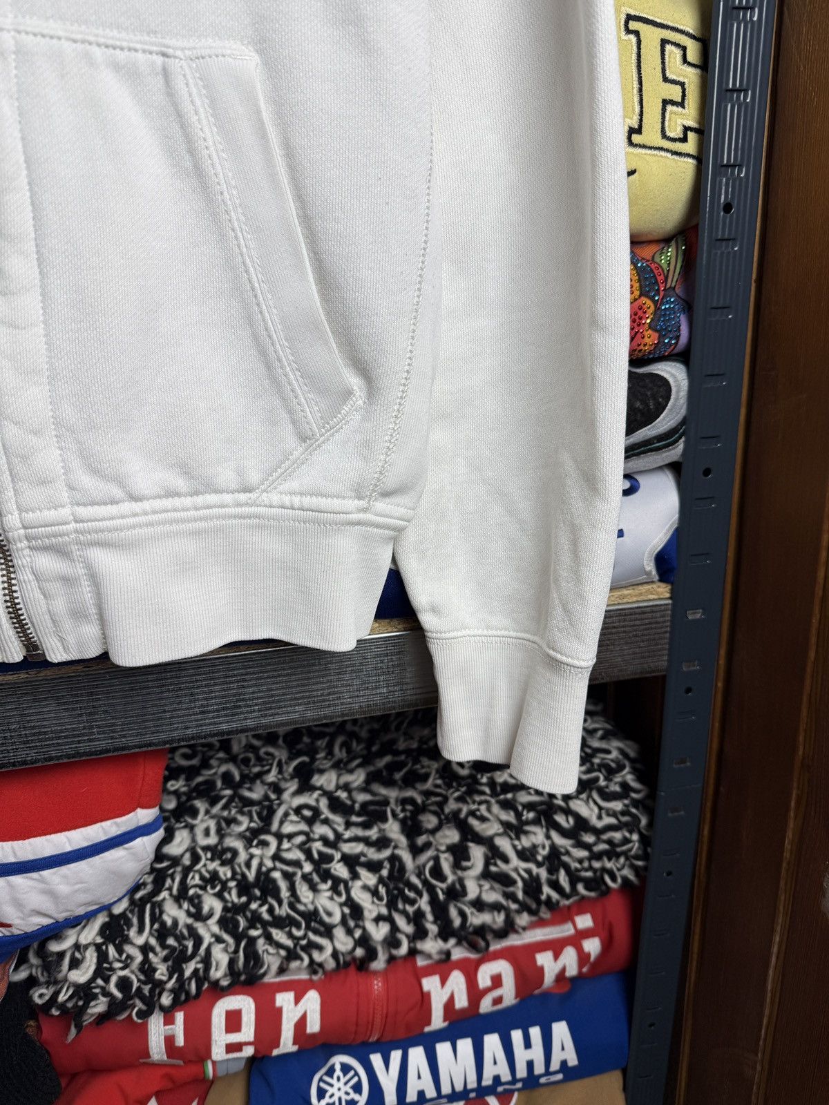 Polo Ralph Lauren Crazy 00s Polo Ralph Lauren White Zip Hoodie Size US S / EU 44-46 / 1 - 4 Thumbnail