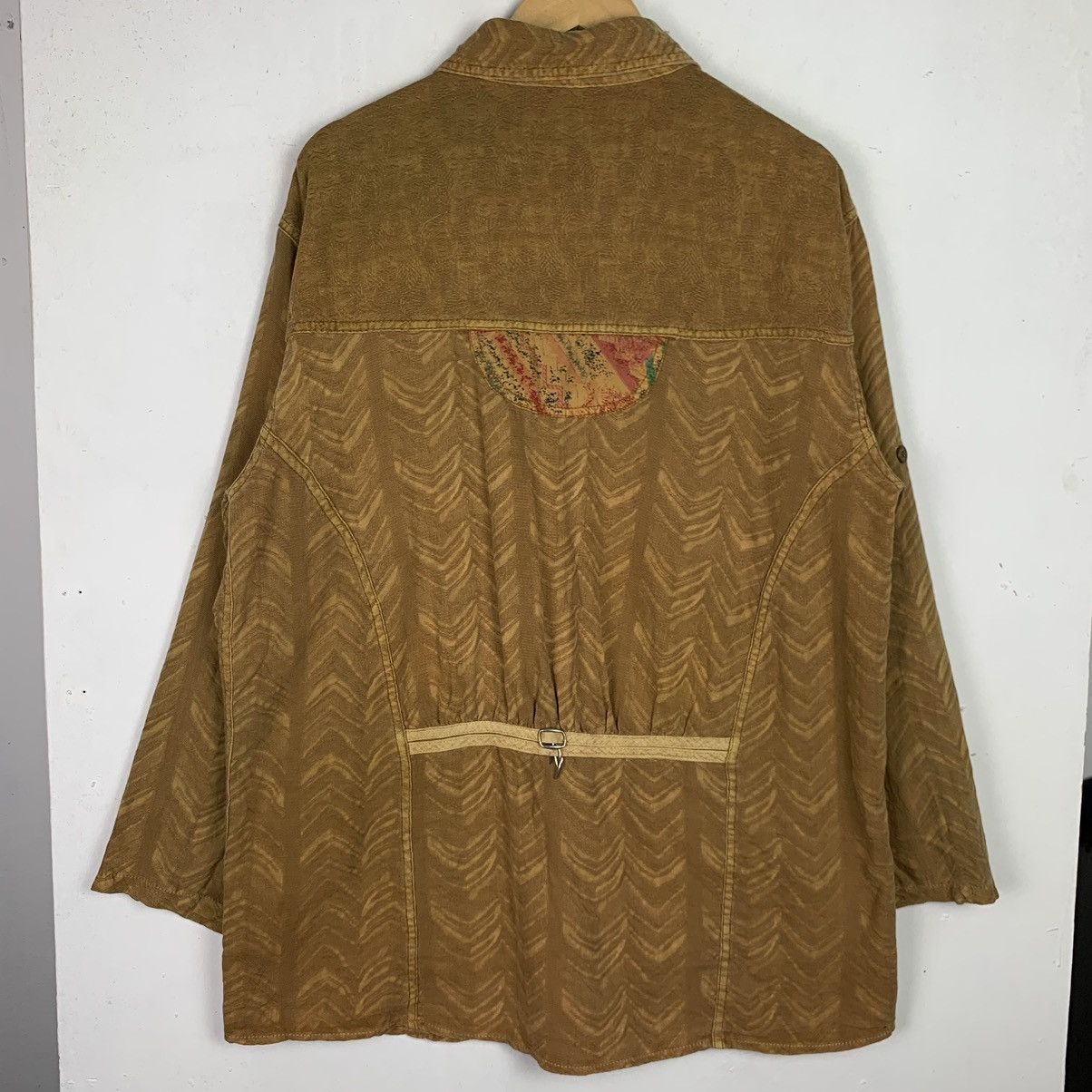 Japanese Brand × Vintage Vintage Japanese Brand RARE Button Up Shirt Size US XXL / EU 58 / 5 - 10 Thumbnail