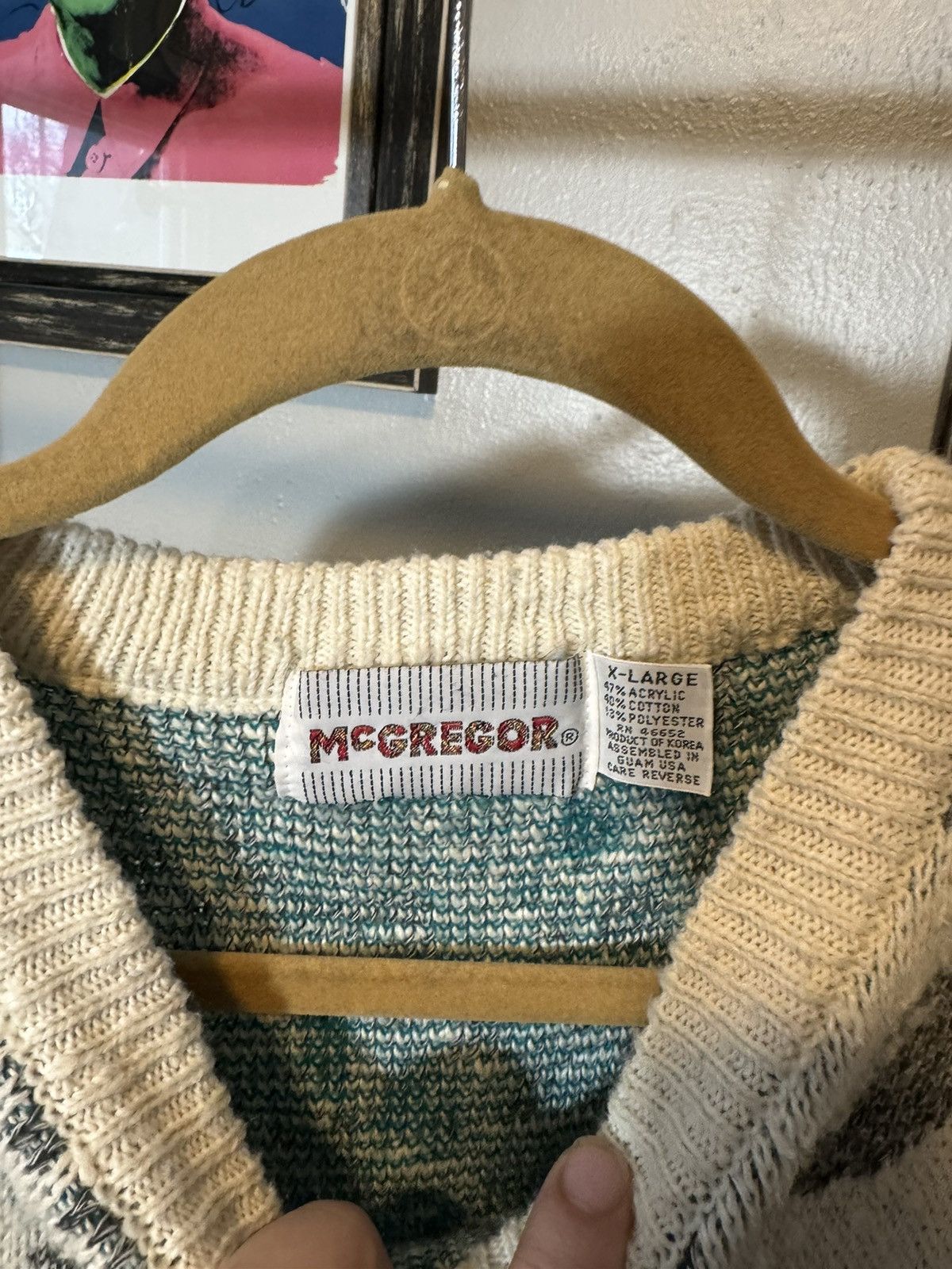 McGregor × Vintage Vintage Mcgregor Sweater Size US XL / EU 56 / 4 - 6 Thumbnail