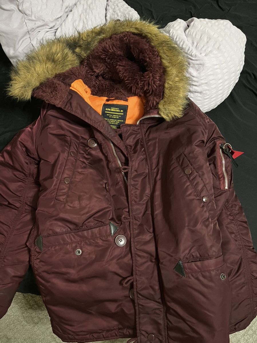 Alpha Industries Alpha Industries N3B Mens Parka Jacket Size S Size US S / EU 44-46 / 1 - 5 Thumbnail