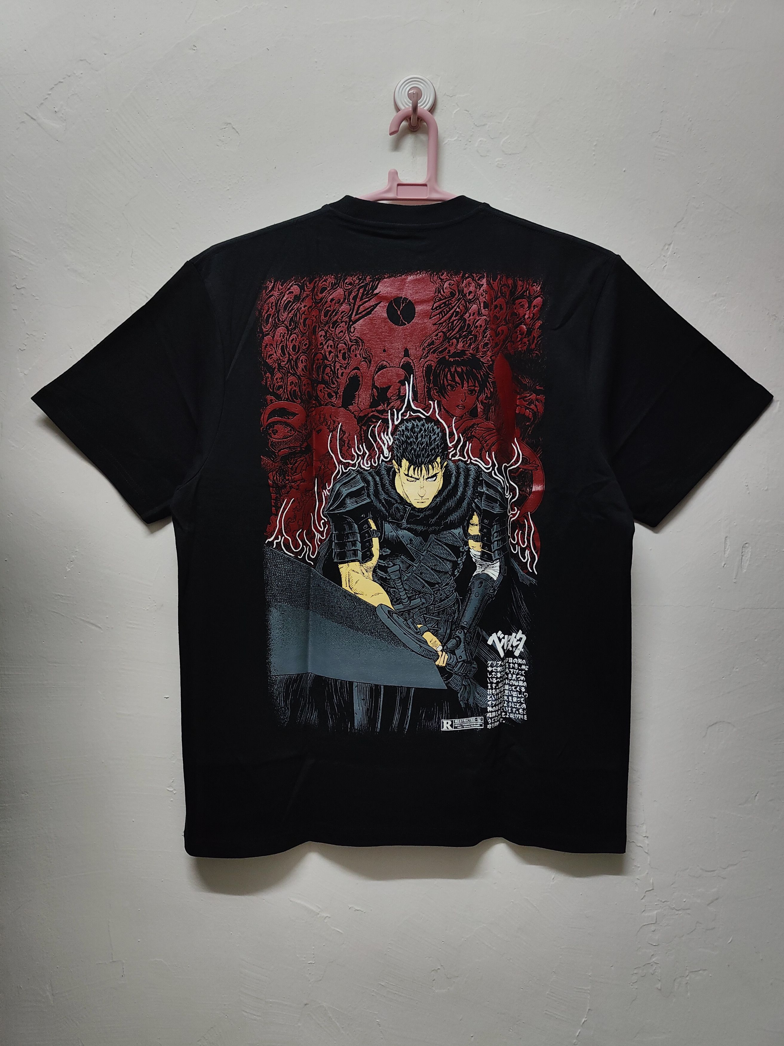 Anime Berserk Guts Rage T-shirt Size US XL / EU 56 / 4 - 4 Thumbnail