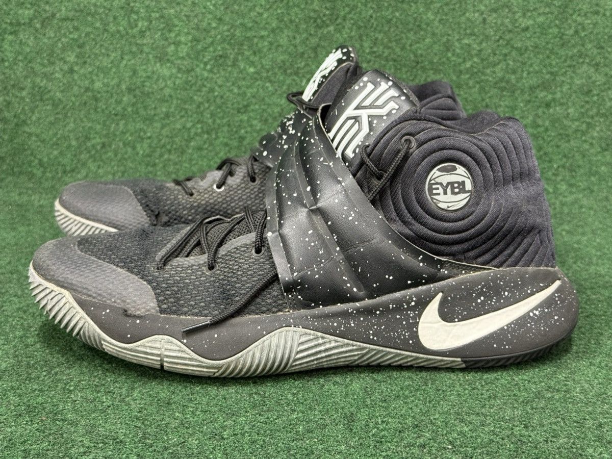 Nike RARE 2016 Nike Kyrie 2 EYBL PE Promo Black White Wolf Grey Size US 14 / EU 47 - 1 Thumbnail