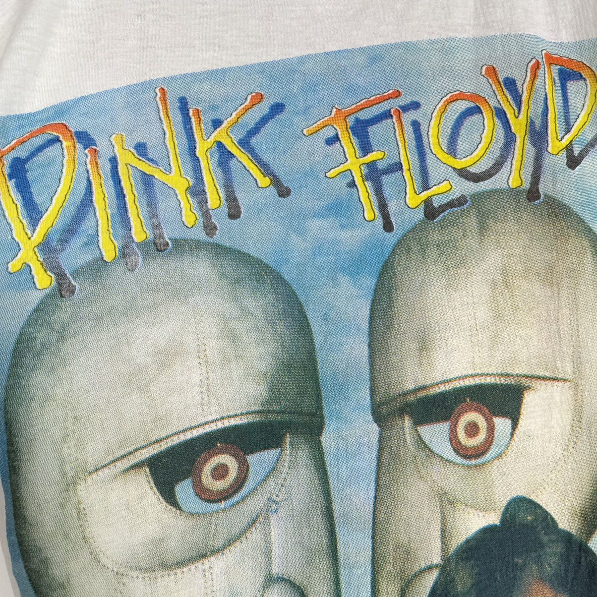 Band Tees Vintage Mid 90s Pink Floyd Rare Euro Print White T Shirt Size US L / EU 52-54 / 3 - 4 Thumbnail