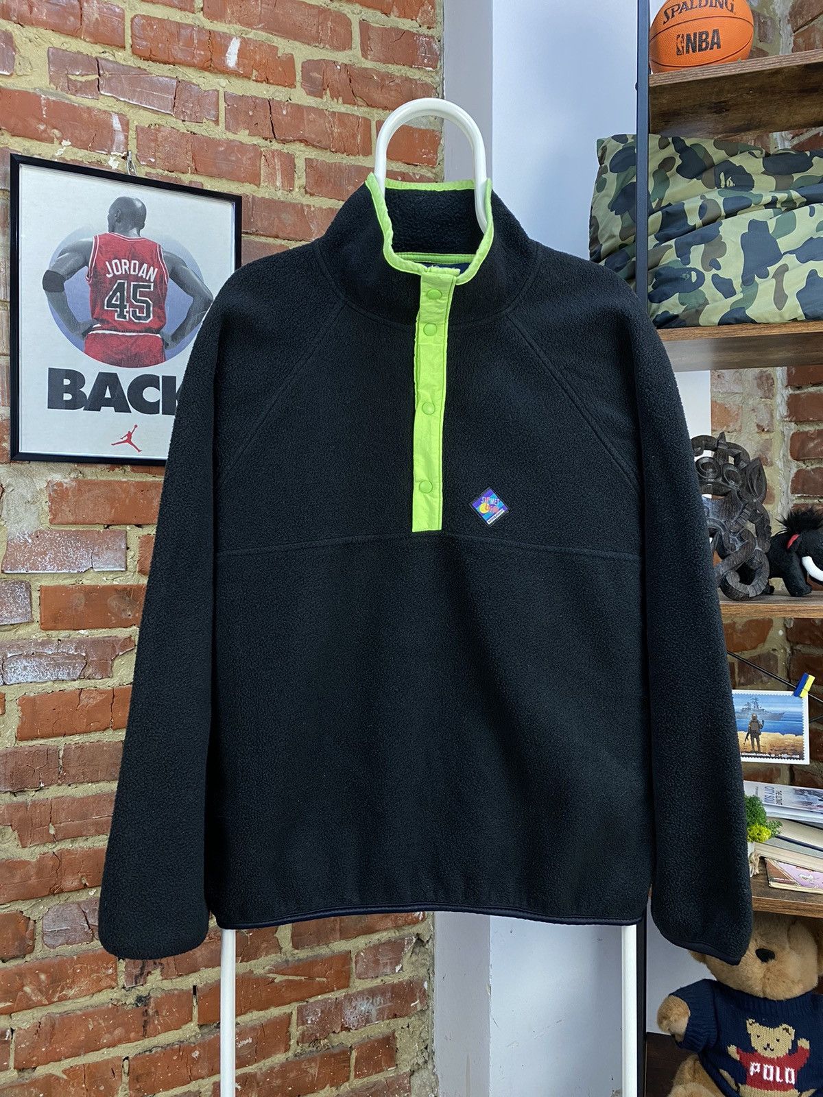 Vintage × Woolrich Woolen Mills WOOLRICH Sigmet Gear Vintage made in USA Fleece Pullover Size US L / EU 52-54 / 3 - 2 Thumbnail