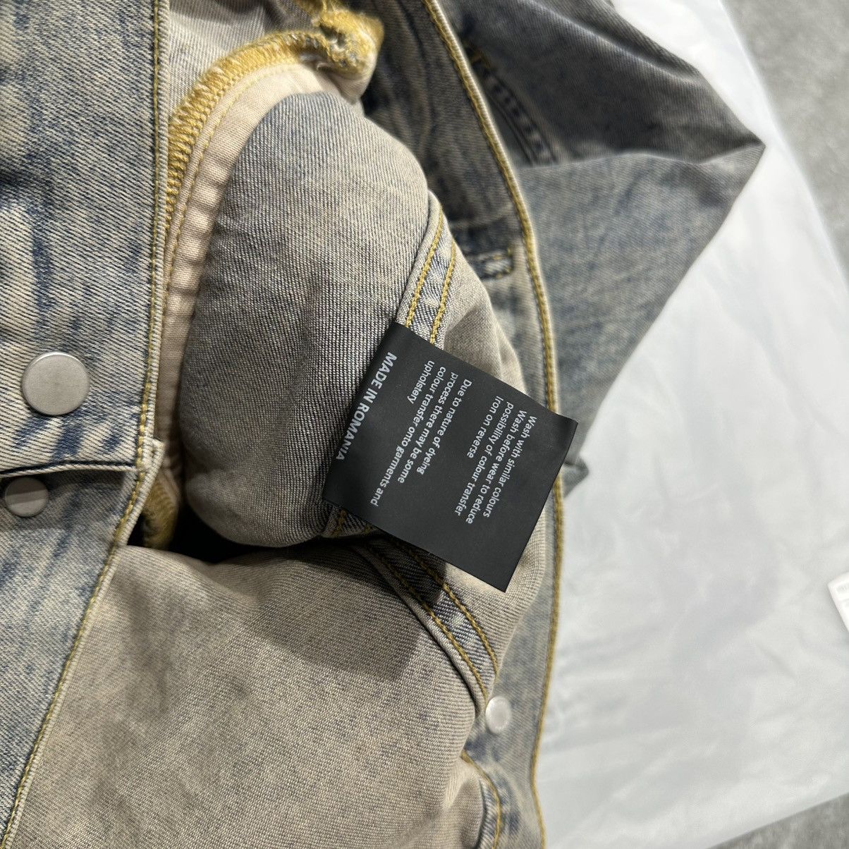 Represent Clo. Represent Storms In Heaven Denim Jacket Size US L / EU 52-54 / 3 - 9 Thumbnail