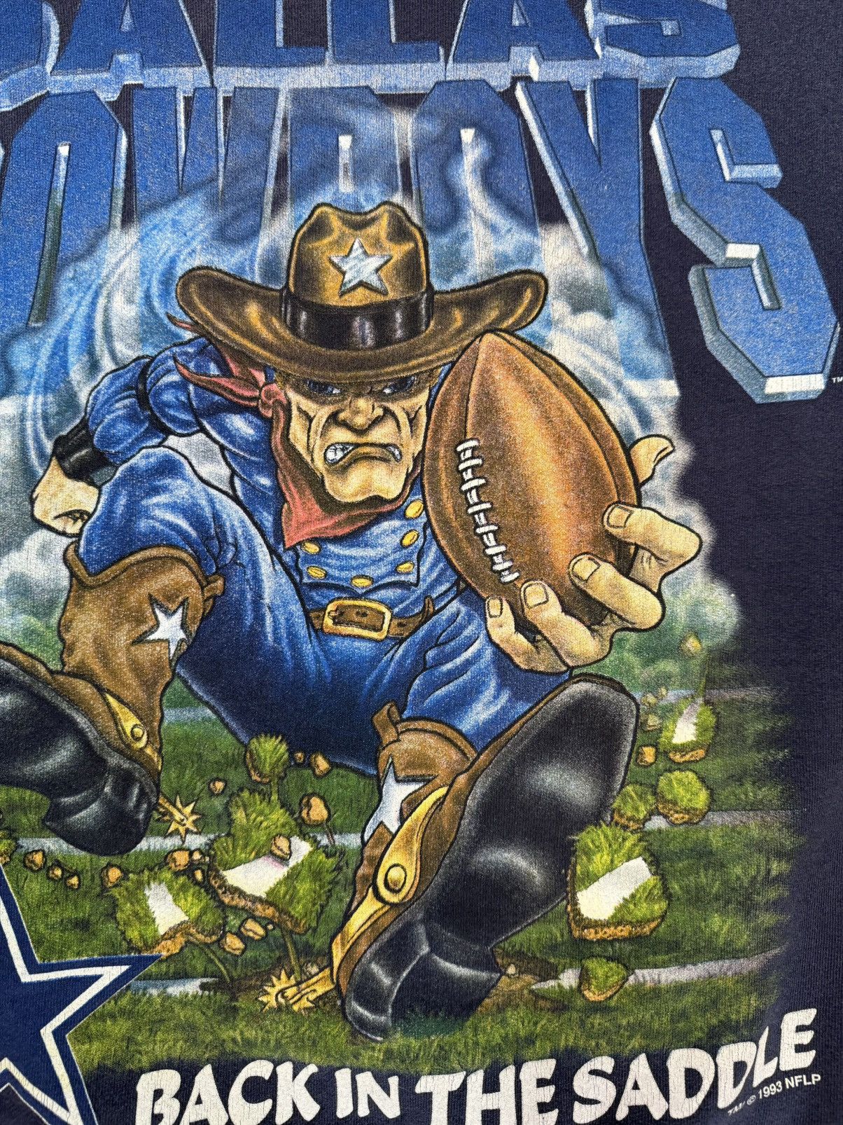 Salem Sportswear 1993 Dallas Cowboys Salem Sportswear Sweatshirt NFL Men L Size US L / EU 52-54 / 3 - 17 Thumbnail