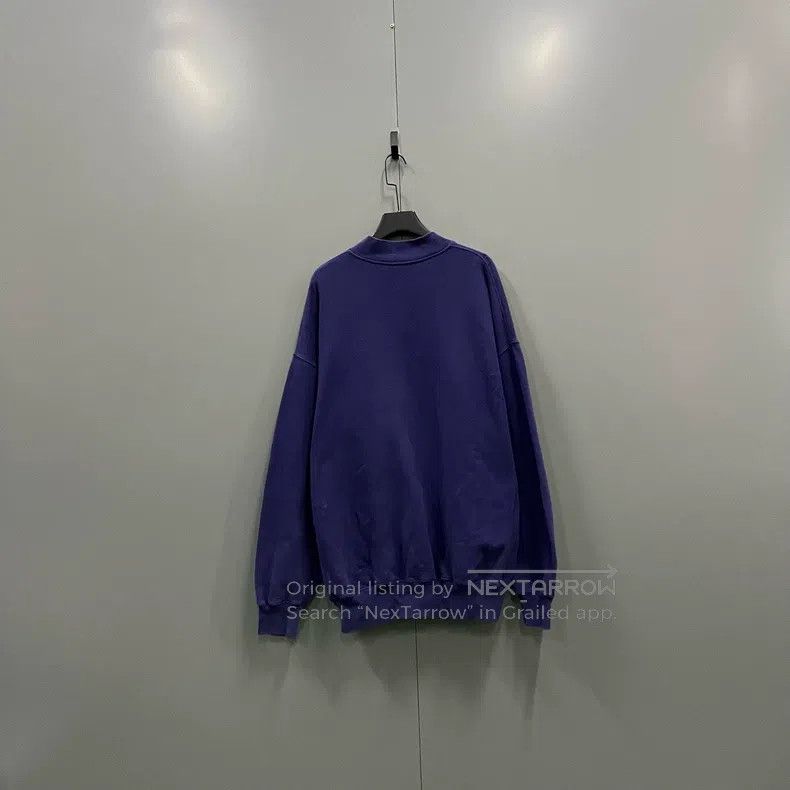 Balenciaga Balenciaga Navy Blue Lettering FREE Hoodie Size US M / EU 48-50 / 2 - 2 Thumbnail