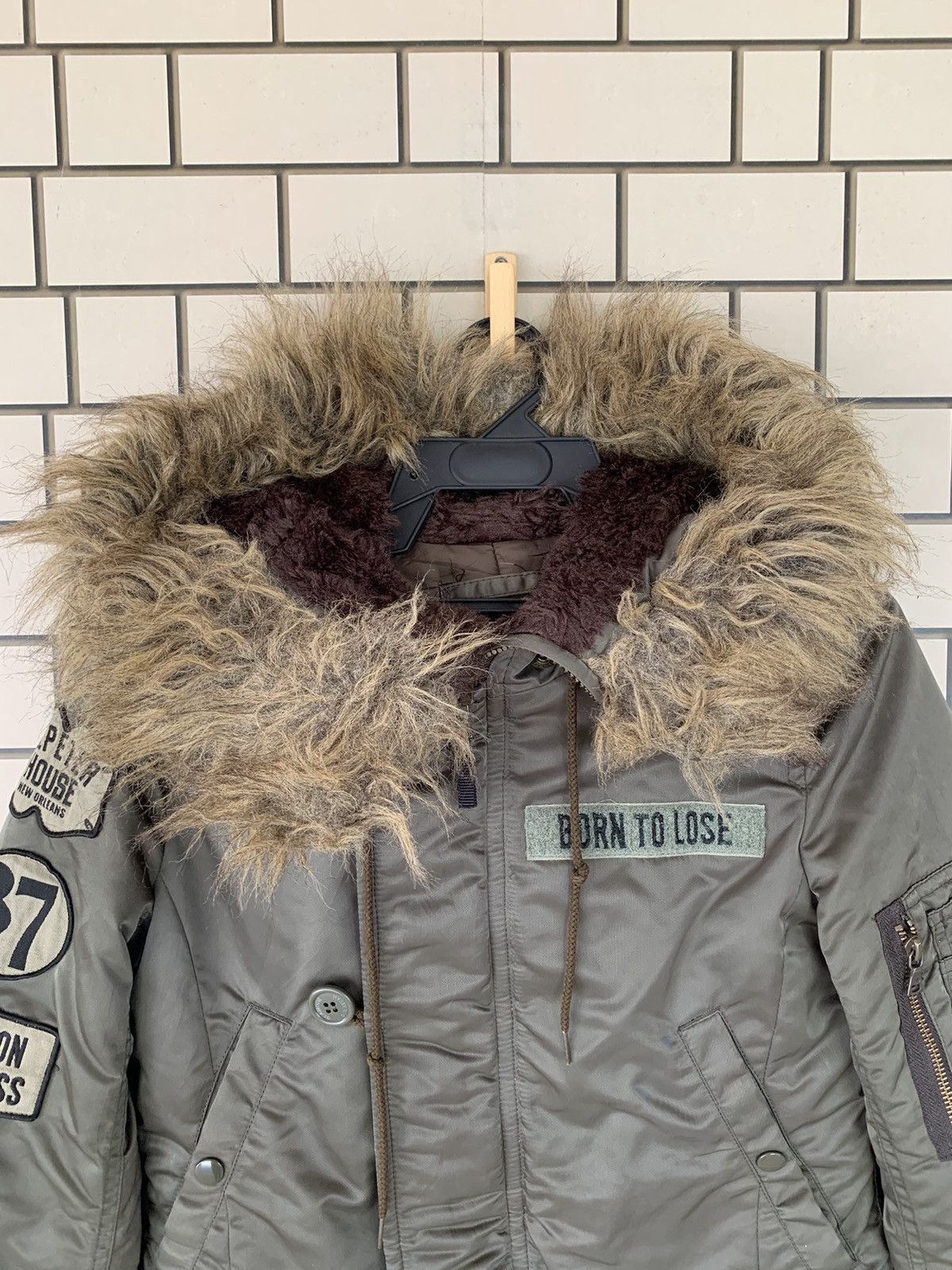 Hysteric Glamour Japanese Brand Hysteric Glamour Mohair Army Jacket Size US M / EU 48-50 / 2 - 4 Thumbnail
