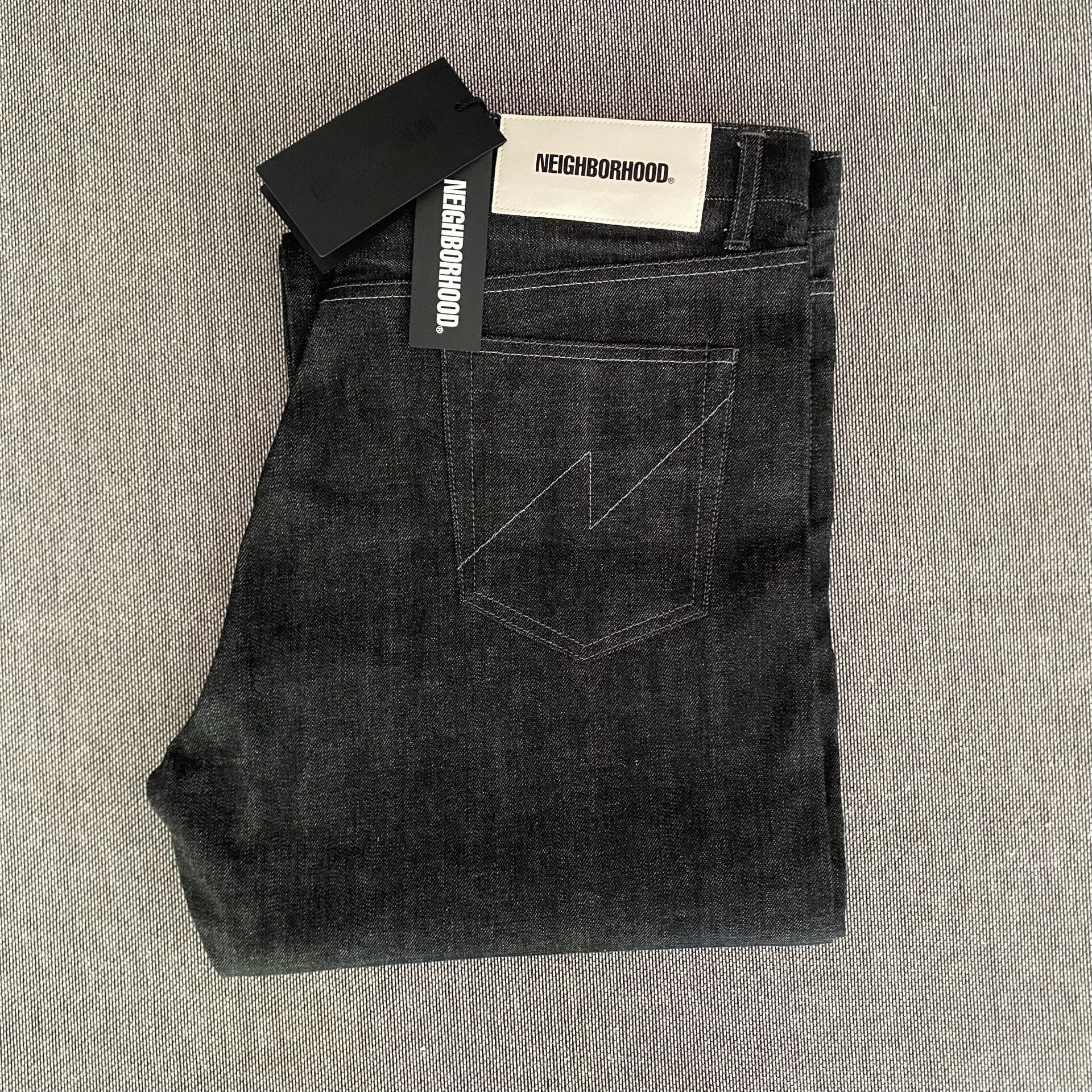 Neighborhood Neighborhood 25AW Basic Black Jeans Size US 32 / EU 48 - 1 Thumbnail