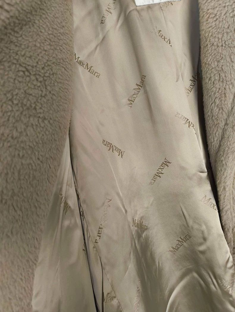 Max Mara Max Mara Sandy-colored coat Size L / US 10 / IT 46 - 4 Thumbnail