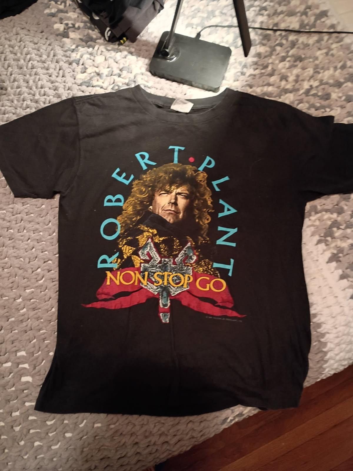 Other Robert Plant 1988 Non Stop Go World Tour T-Shirt Size US L / EU 52-54 / 3 - 5 Thumbnail