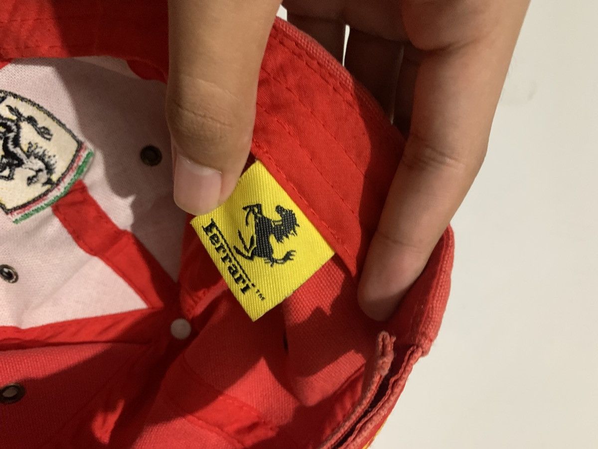 Ferrari Hats Ferrari x Nascar Streetwear Vintage Y2K 1996 Original Size ONE SIZE - 4 Thumbnail