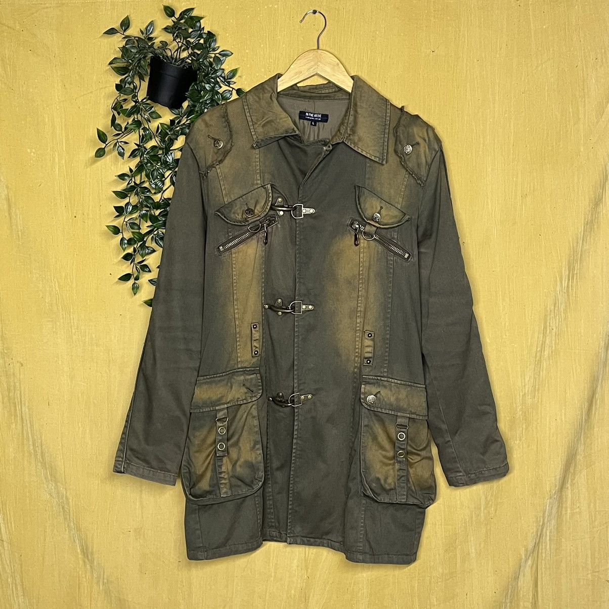 Le Grande Bleu (L.G.B.) a8 Vintage In The Attic Military Parkas Jacket Size US M / EU 48-50 / 2 - 1 Thumbnail