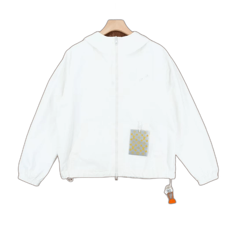 Louis Vuitton Louis Vuitton Reversible White Windbreaker Jacket -2505 Size US L / EU 52-54 / 3 - 1 Thumbnail
