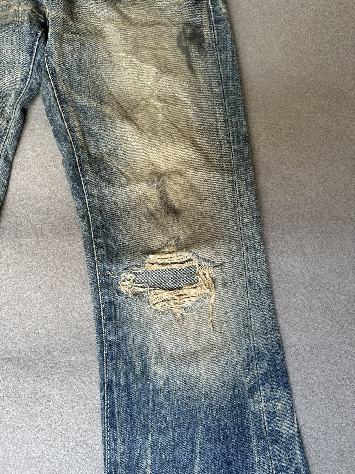 Vanquish FLARE Vanquish Japan Distressed Denim Size US 32 / EU 48 - 8 Thumbnail