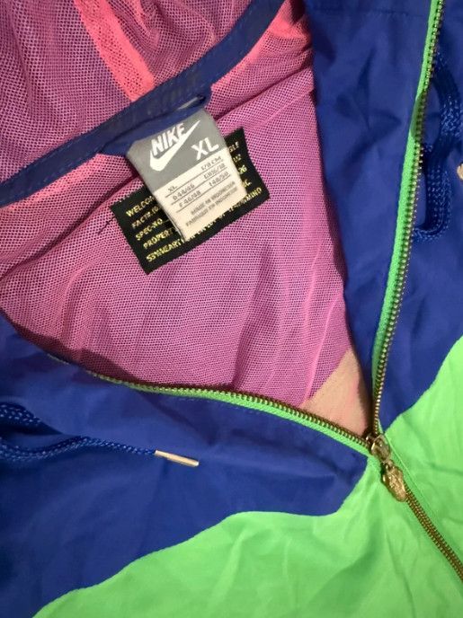Nike SB Nike SB Bomber Windbreaker Jacket Green Blue Retro Skate Size US M / EU 48-50 / 2 - 5 Thumbnail