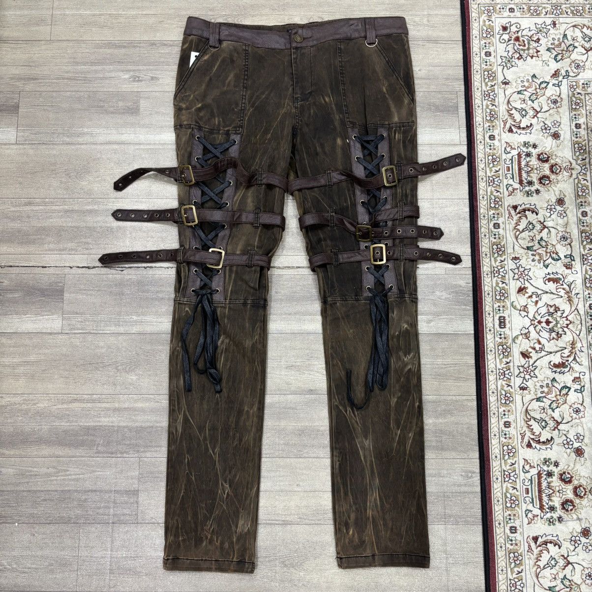 Other Devil fashion bondage trouser pants Size US 34 / EU 50 - 1 Thumbnail