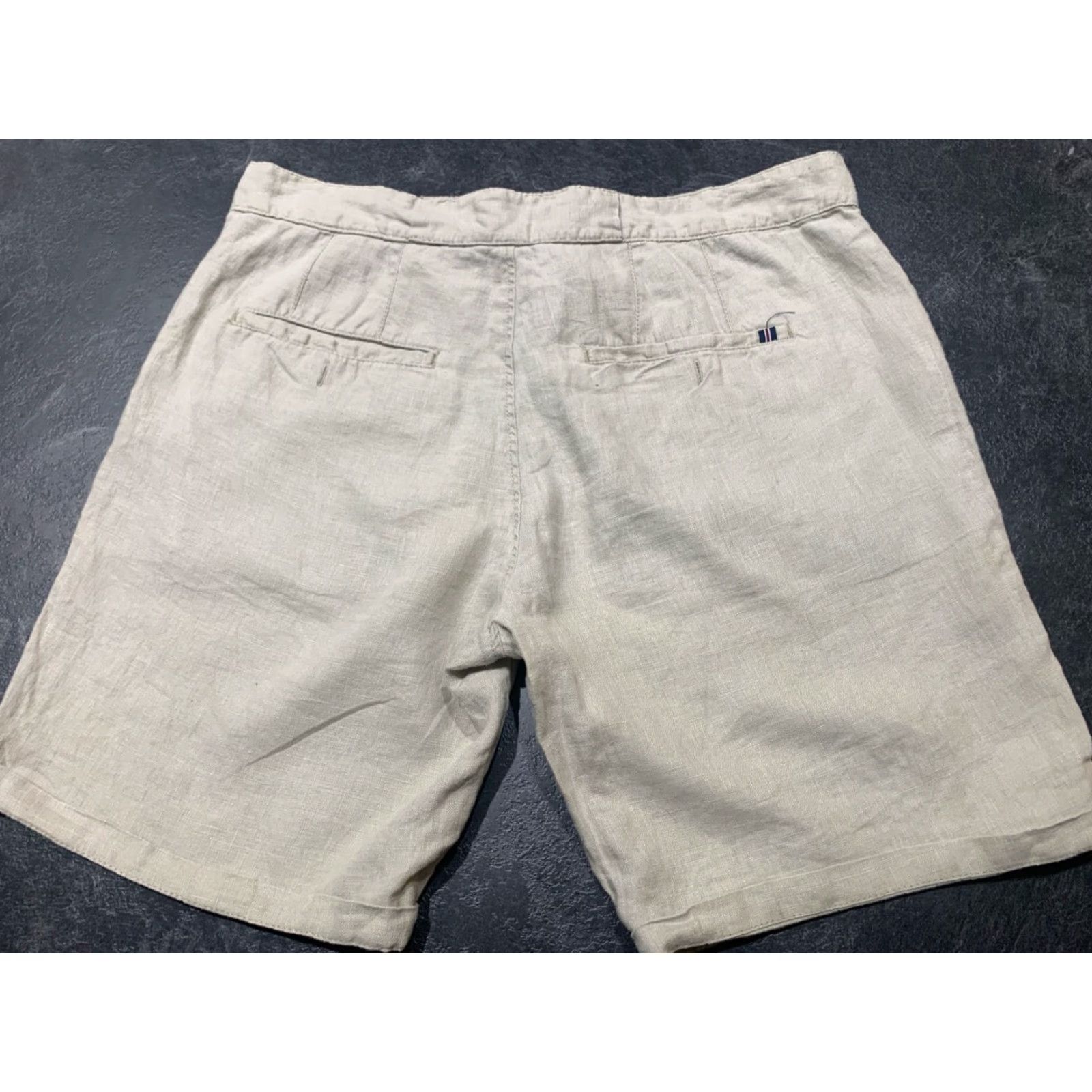 Vintage VINTAGE CHEVIGNON Cargo Shorts 34 Beige Denim 80s 90s Mens Size US 34 / EU 50 - 2 Thumbnail