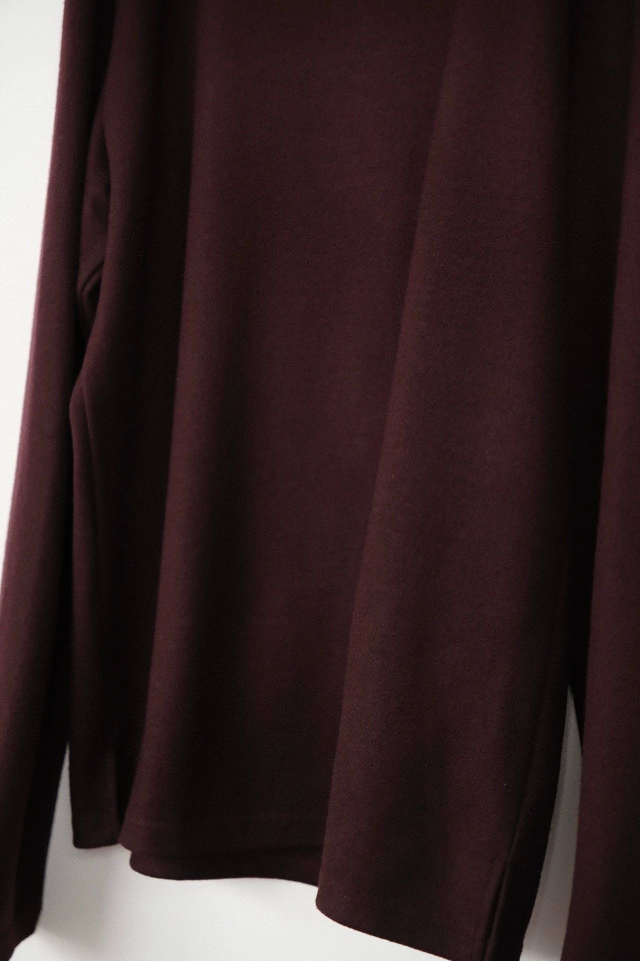 Yohji Yamamoto Yohji Yamamoto 05AW yohji High Neck Bordeaux Red Knit 3 Size US L / EU 52-54 / 3 - 6 Thumbnail