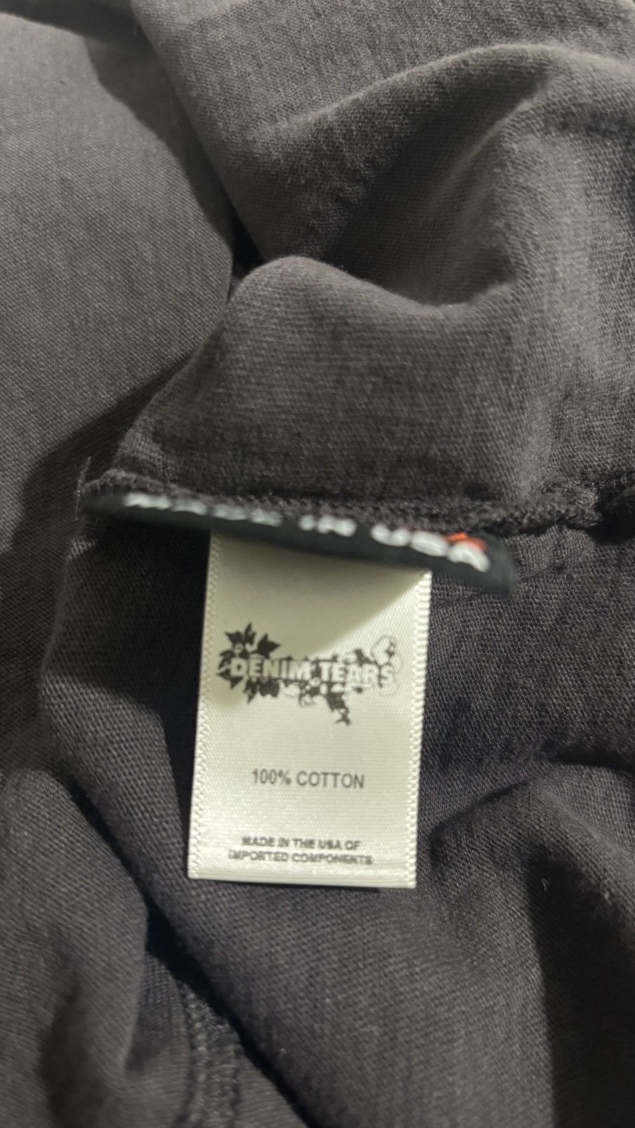 (B).Stroy × DENIM TEARS Denim Tears Bstroy Tee Size US L / EU 52-54 / 3 - 7 Thumbnail